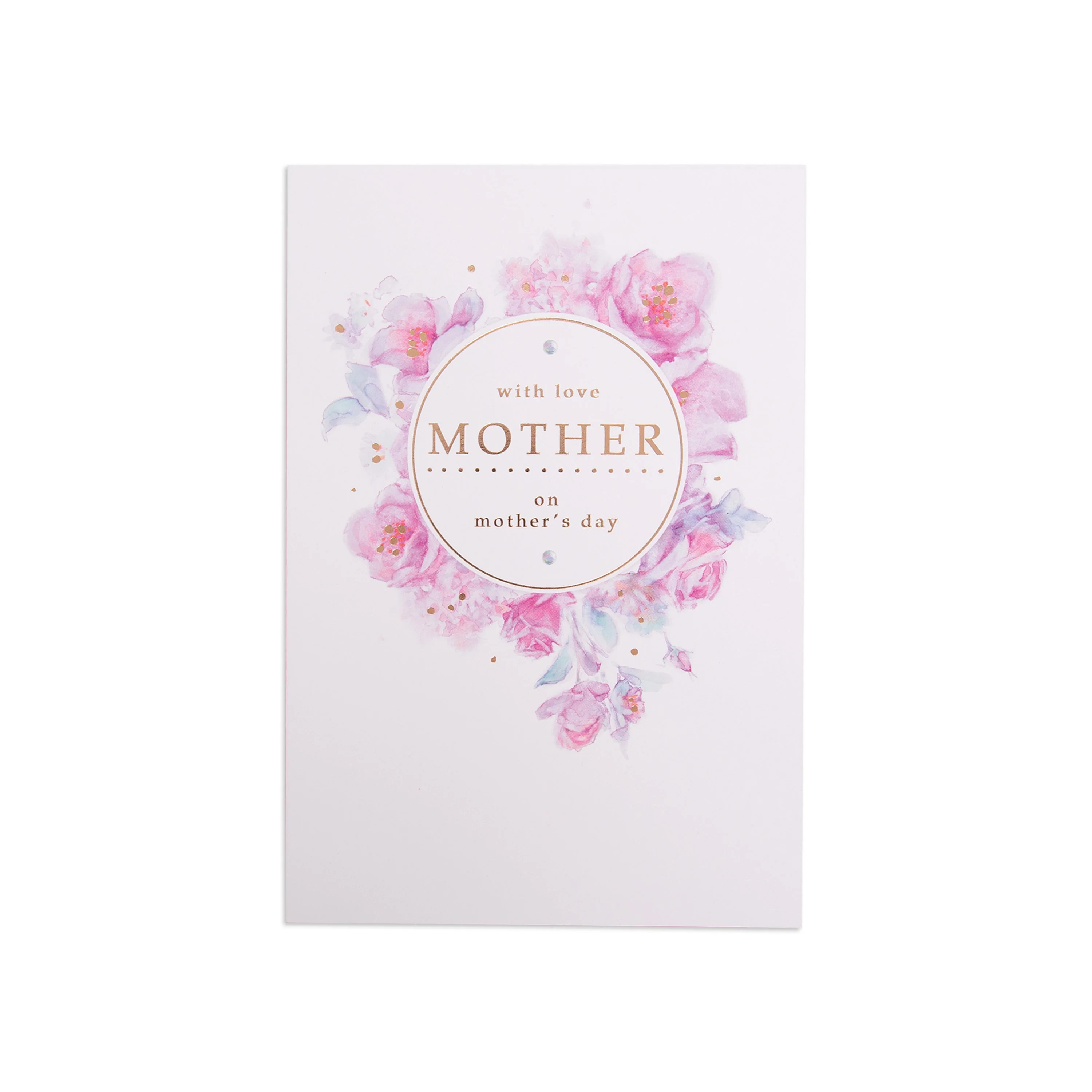 Mother's Day Card - Watercolour Flowers - Image 3