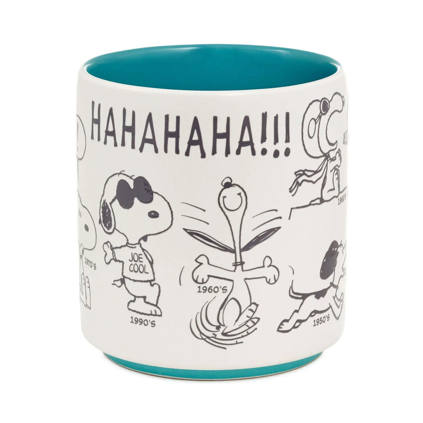 Peanuts® 75th Anniversary Snoopy Through the Decades Mug, 17.5 oz. - Image 3
