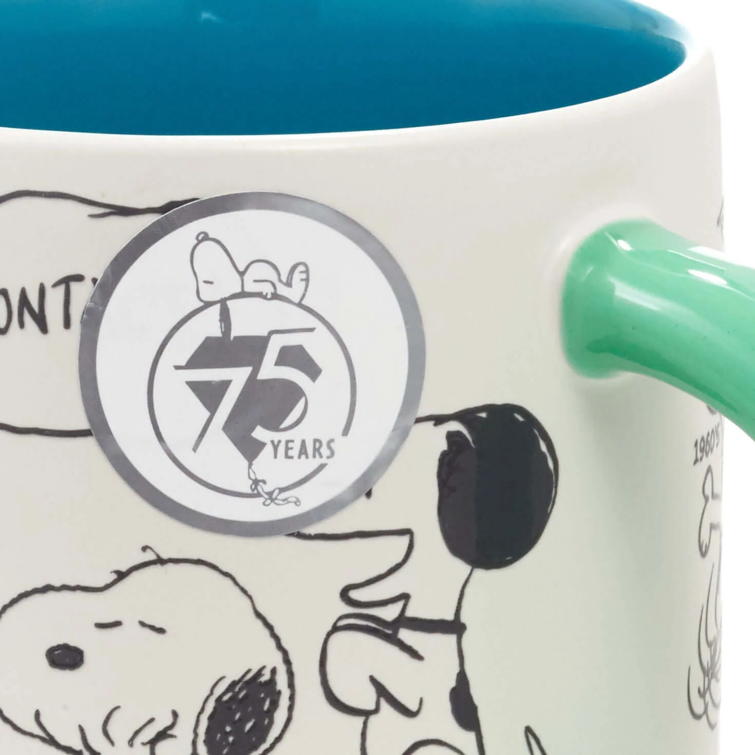 Peanuts® 75th Anniversary Snoopy Through the Decades Mug, 17.5 oz. - Image 4