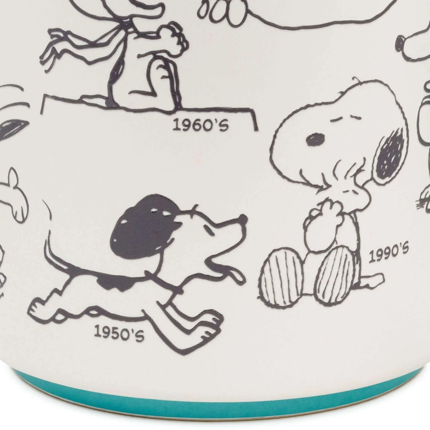Peanuts® 75th Anniversary Snoopy Through the Decades Mug, 17.5 oz. - Image 5