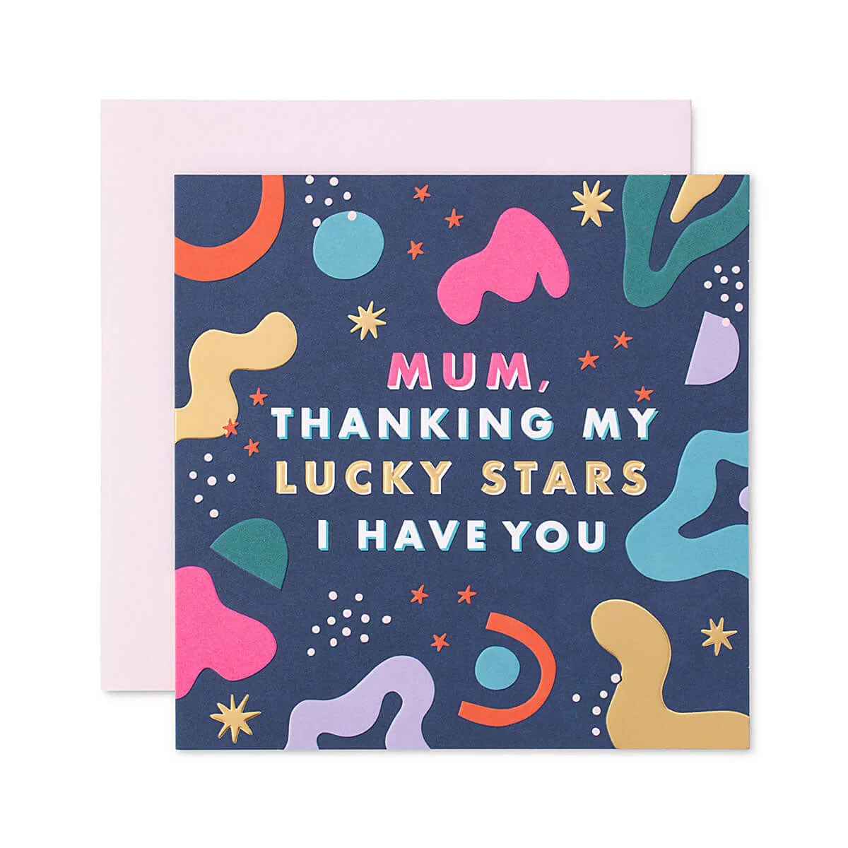 Hallmark Mother's Day Card - Thanking My Lucky Stars I Have You - Image 3