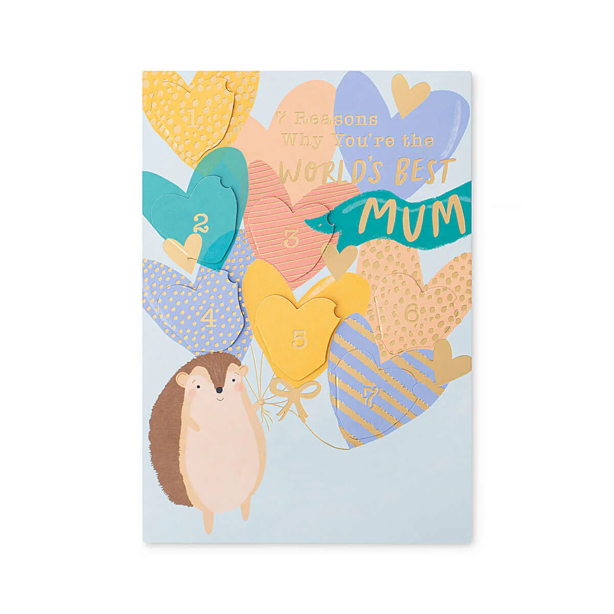 Hallmark Mother's Day Card - 7 Reasons why you're the World's Best Mum