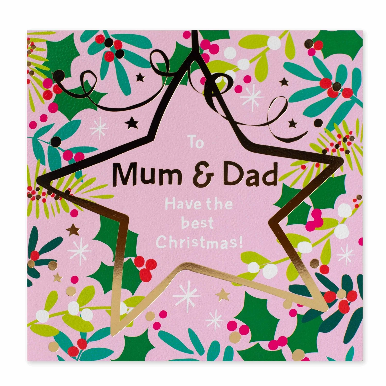 Hallmark Christmas Card For Mum & Dad - Everything You Wish