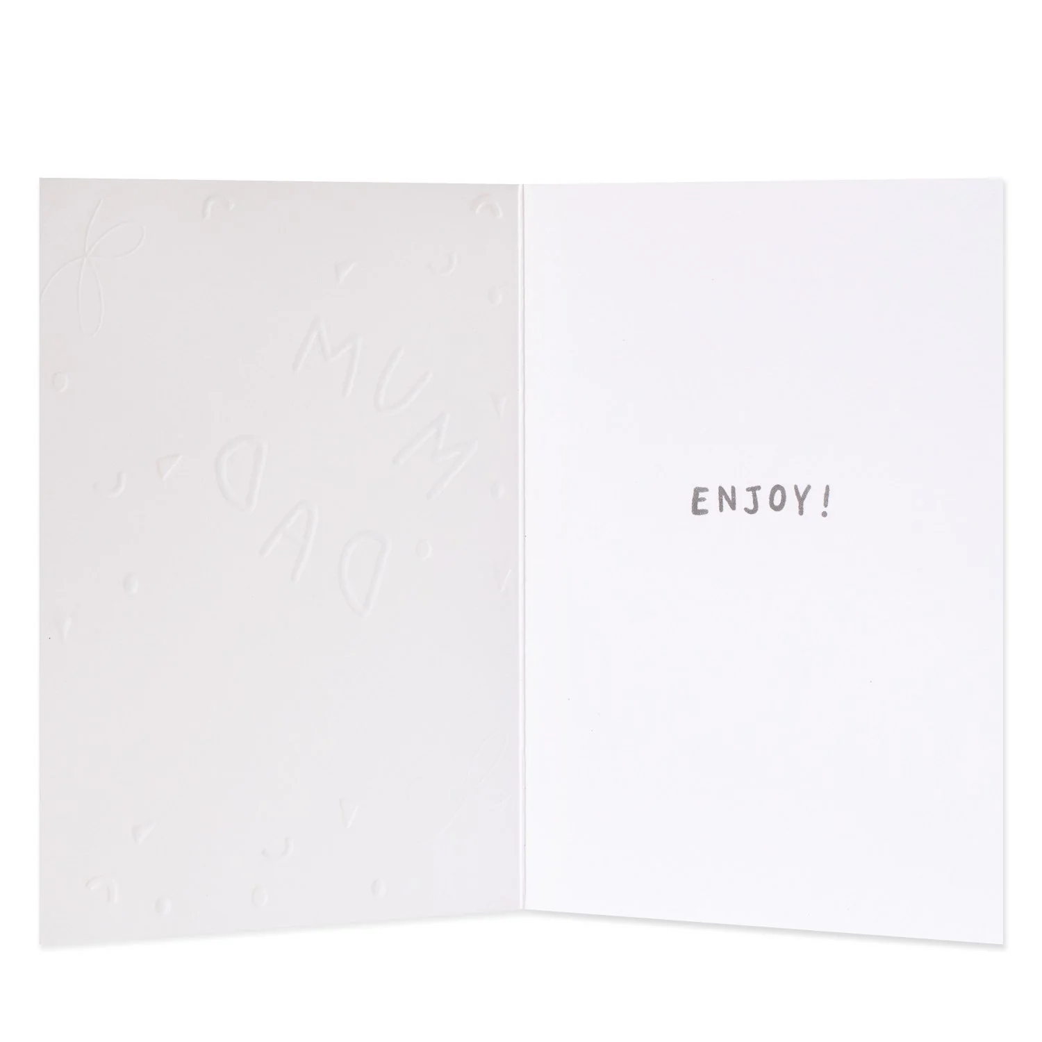 Hallmark Christmas Card For Mum & Dad - Christmas Cracker & Confetti - Image 2