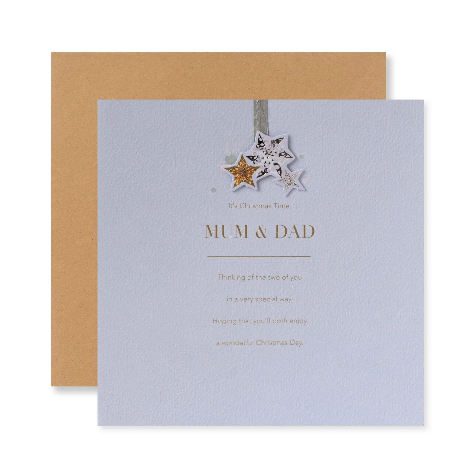 Hallmark Christmas Card For Mum & Dad - Wonderful Day - Image 3