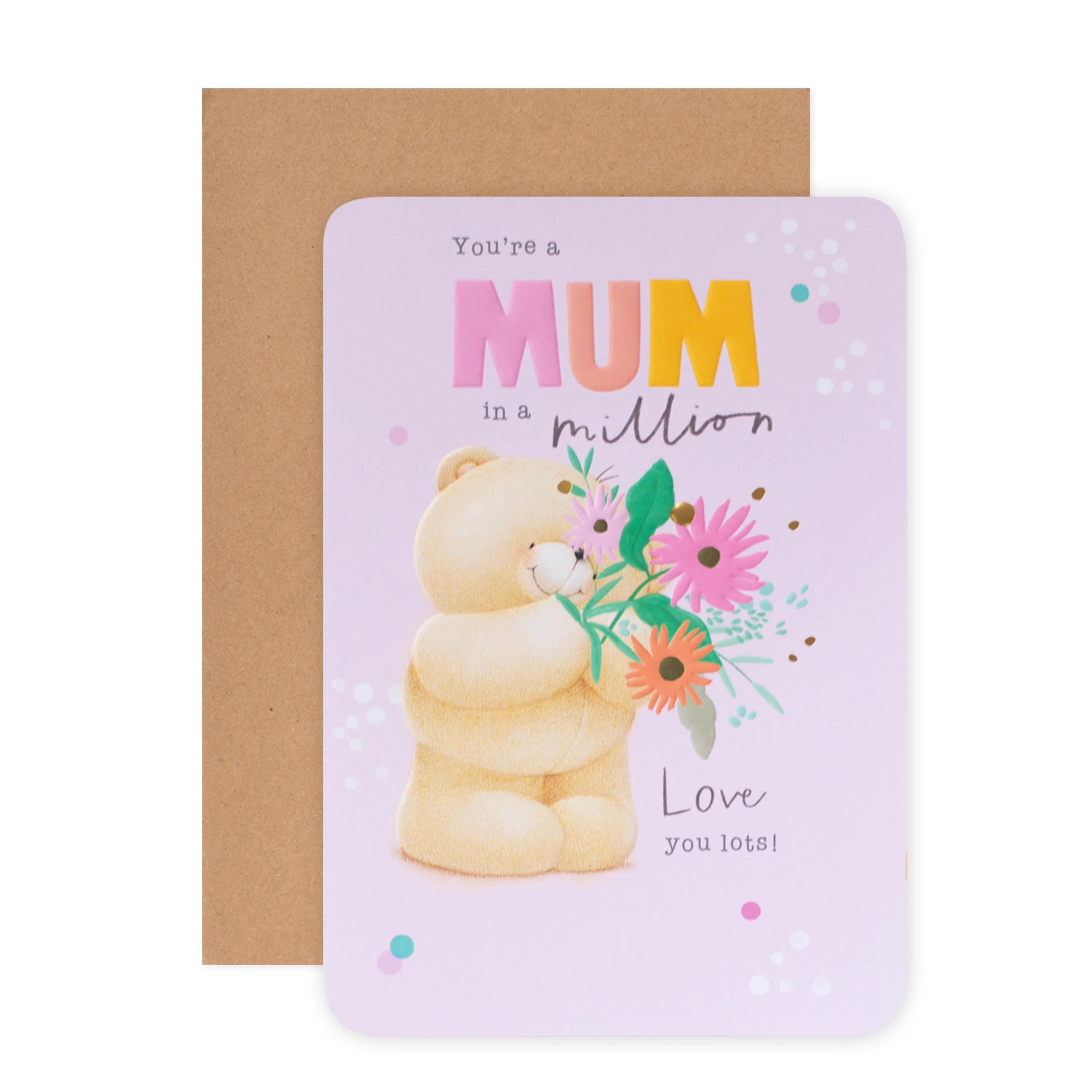 Hallmark Forever Friends Birthday Card for Mum - Love You Lots - Image 3