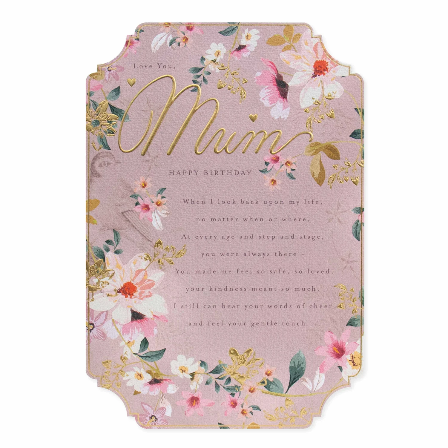 Hallmark Mum Birthday Card - Love you Mum