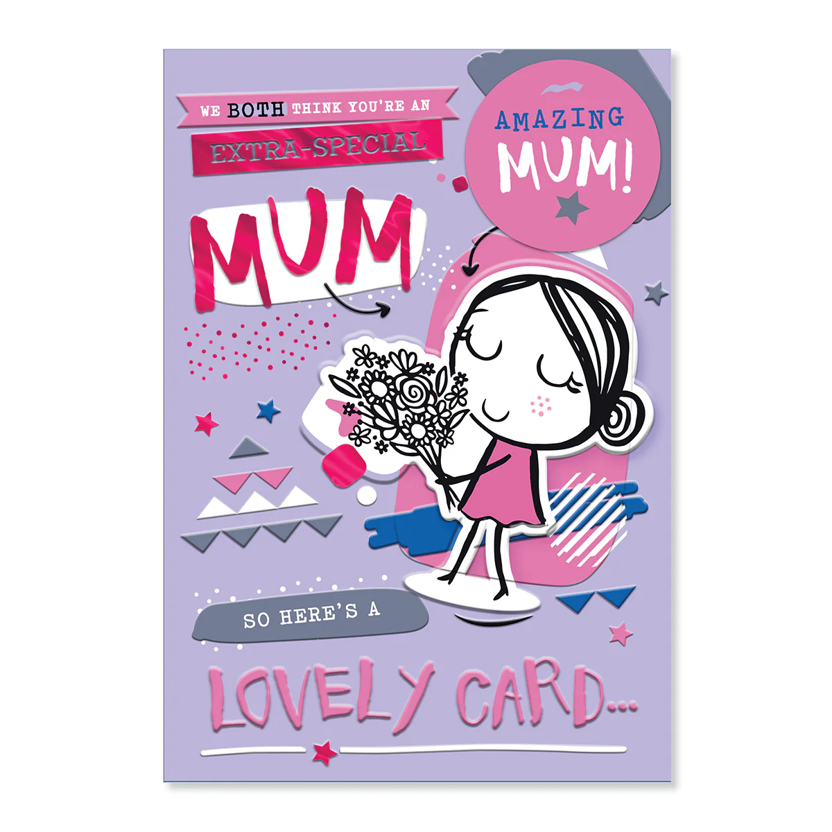 Hallmark Mother's Day Card - Amazing Mum from both