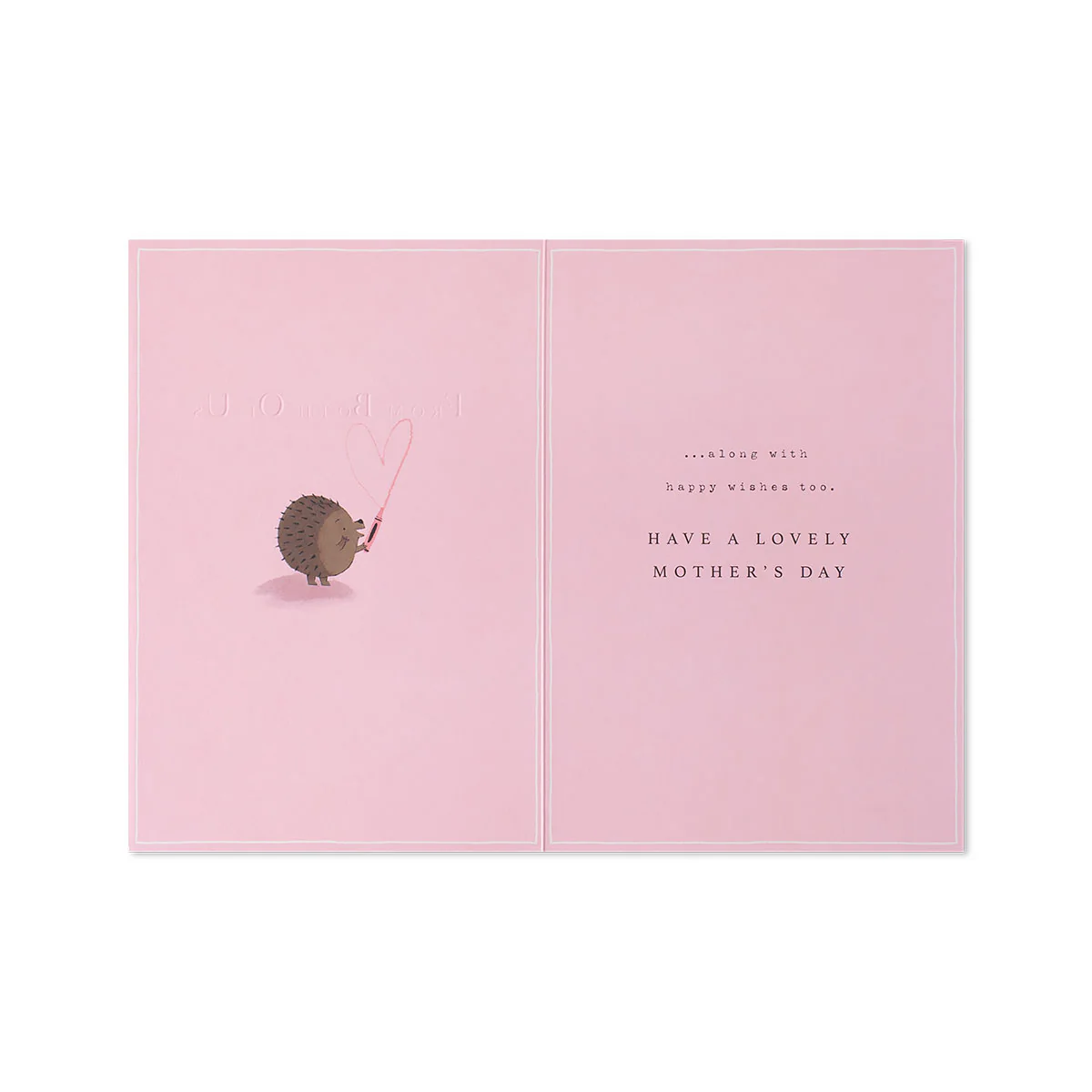 Hallmark Mother's Day Card - From Both Of Us - Image 2