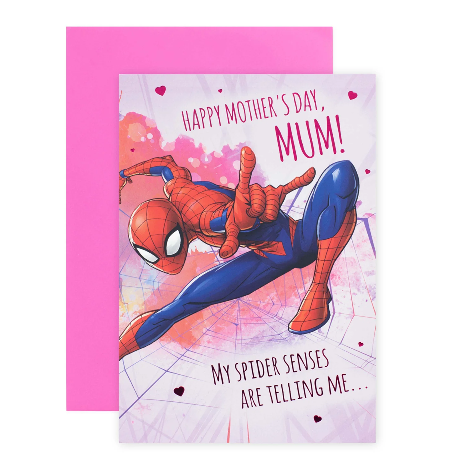 Hallmark Marvel Spiderman Mother's Day Card - Spider Senses - Image 3