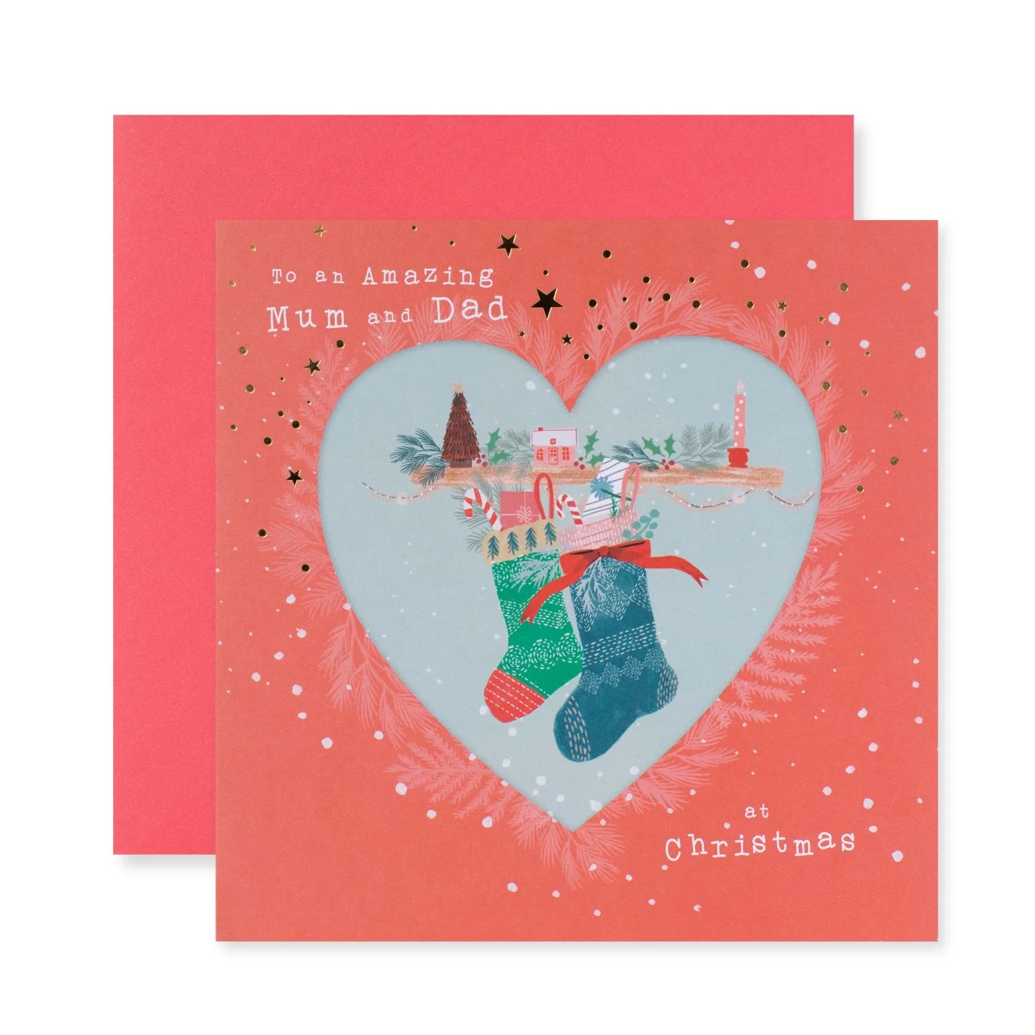Hallmark Christmas Card For Mum & Dad - Love You Both - Image 3