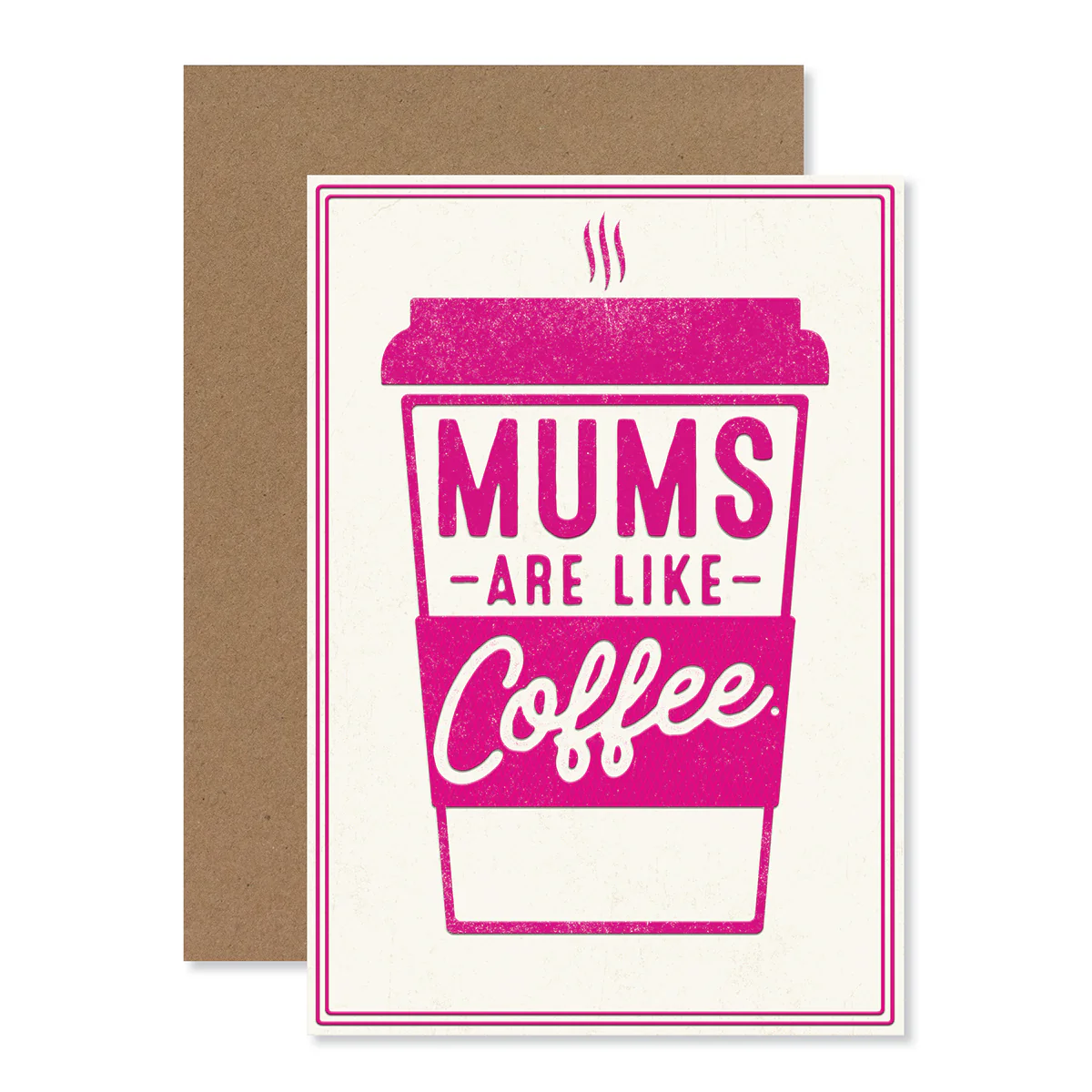 Hallmark Mother's Day Card - MUMS are like coffee - Image 3