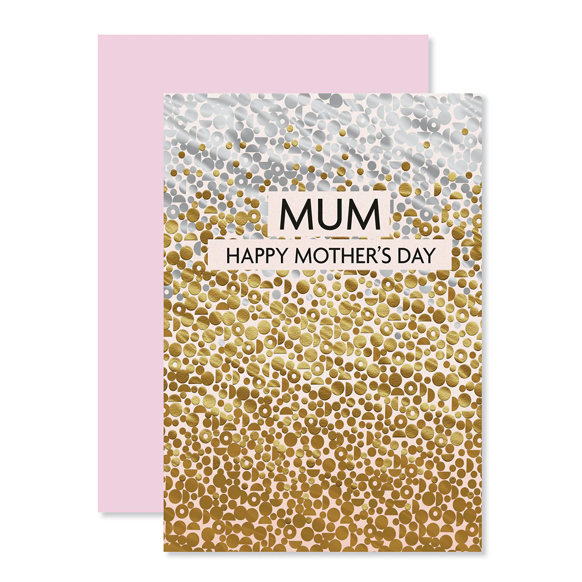 Hallmark Mother's Day Card - Gold Shimmer - Image 3