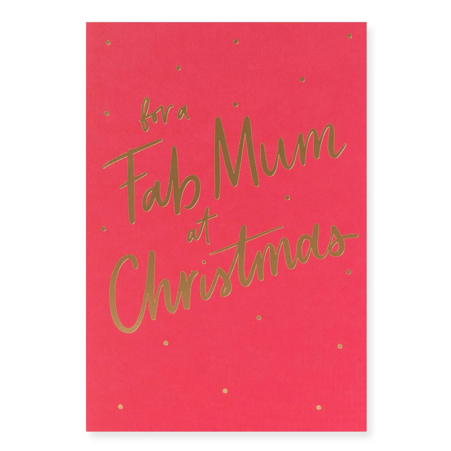 Hallmark Christmas Card For Mum - Fab