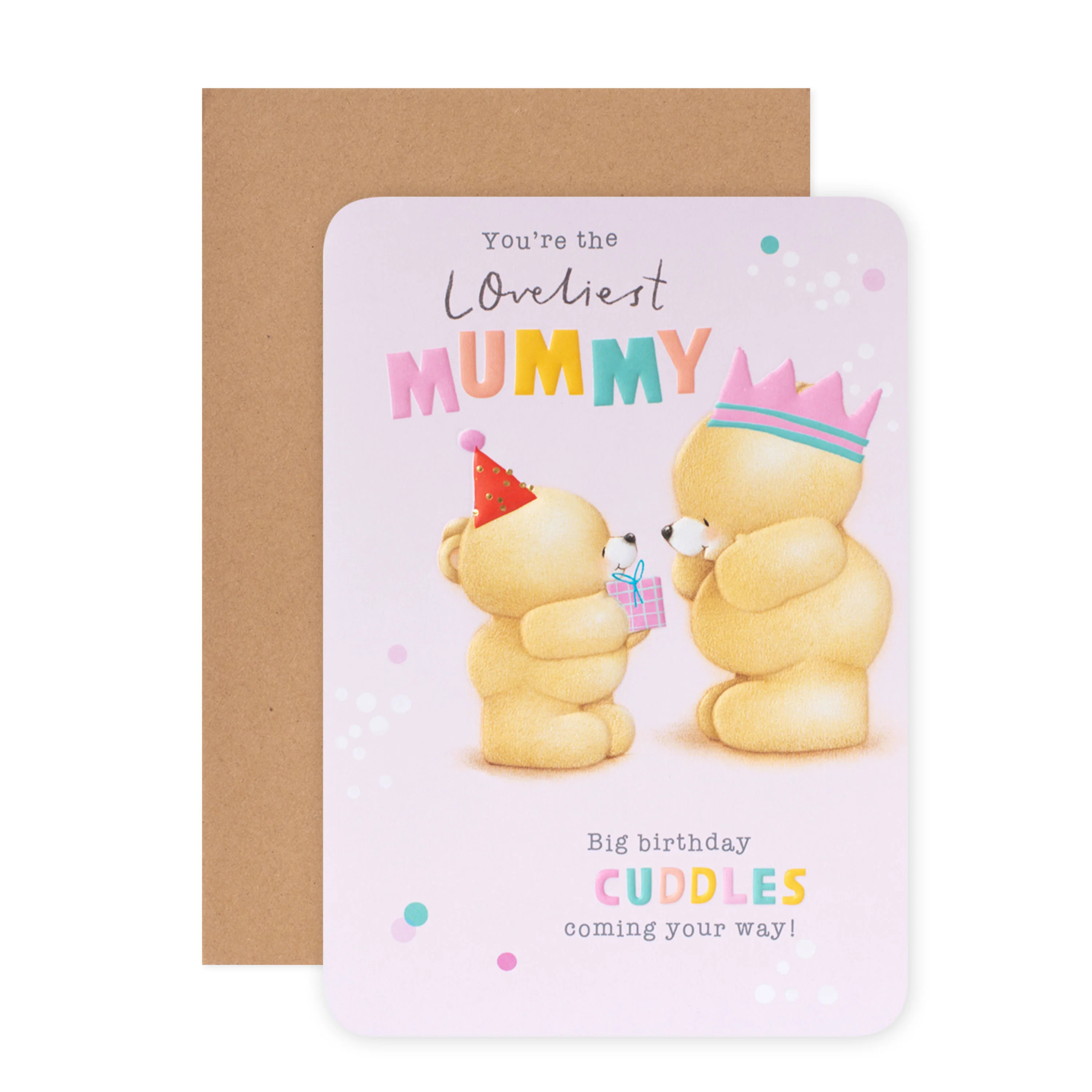 Hallmark Forever Friends Birthday Card for Mummy - Big Cuddles - Image 3