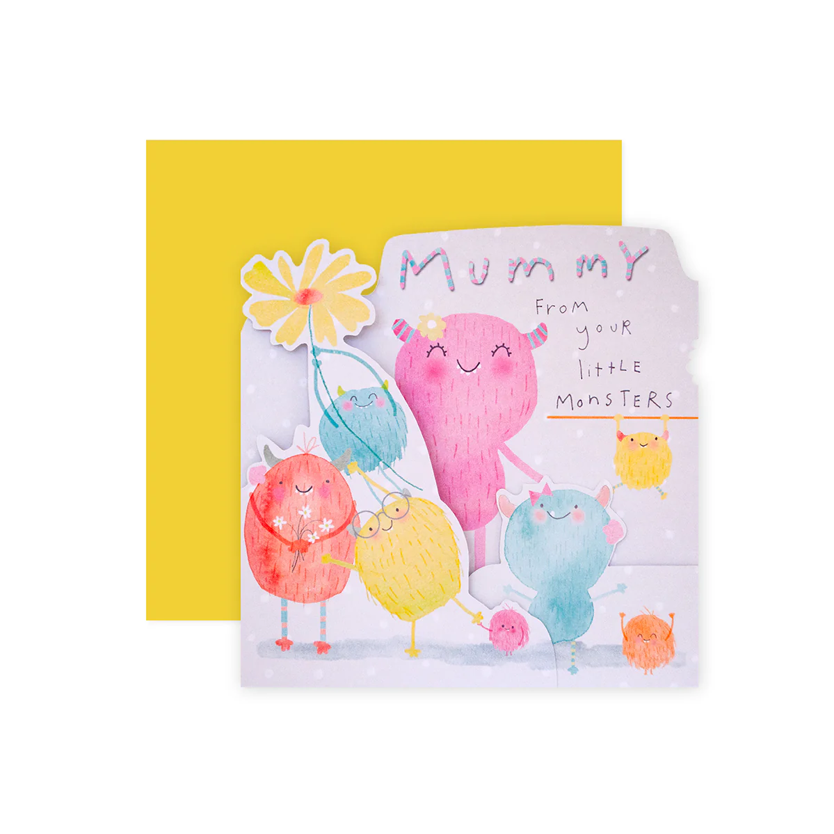 Hallmark Mother's Day Card - Little Monsters - Image 4