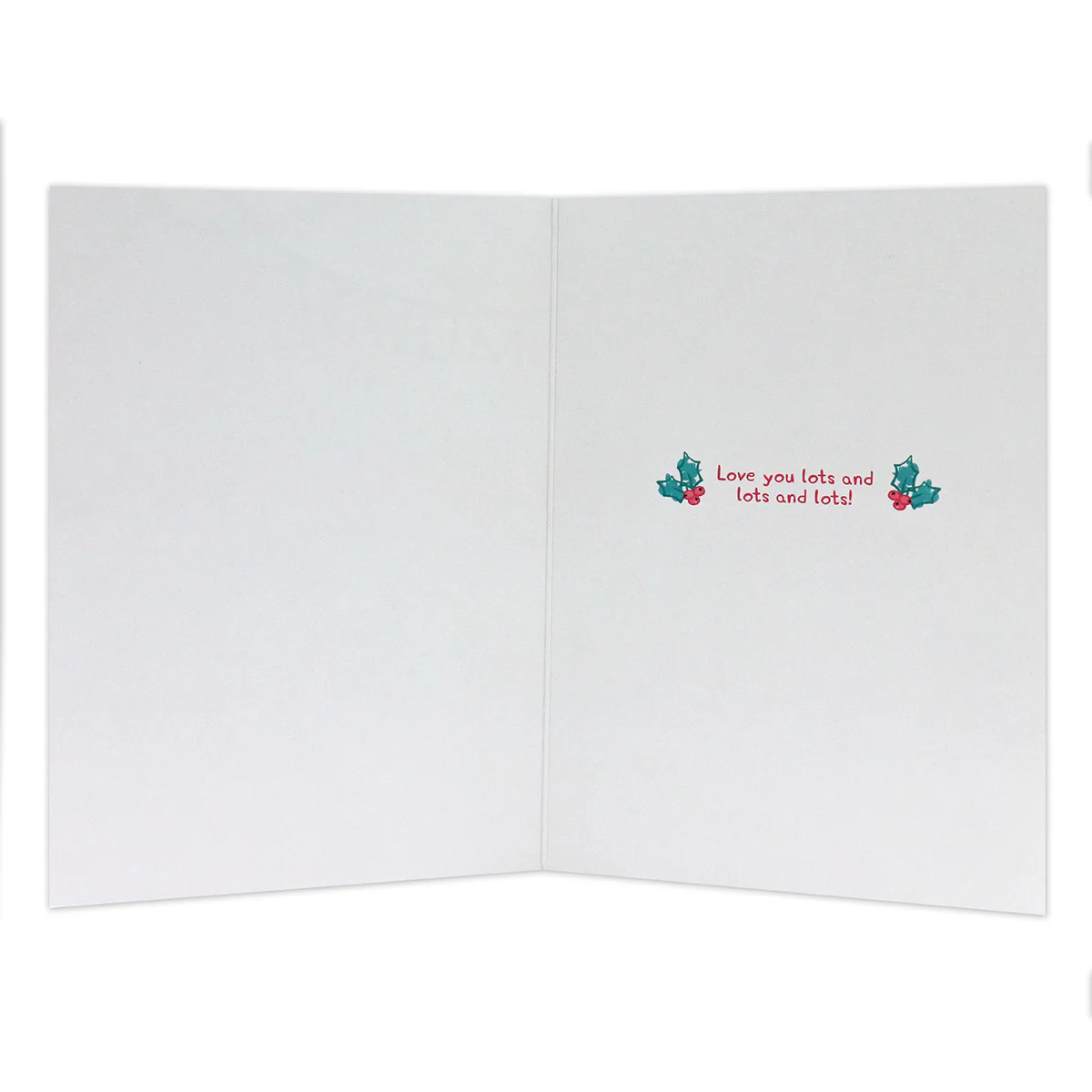 Hallmark Peppa Pig Christmas Card For Mummy - Best Time Ever - Image 2