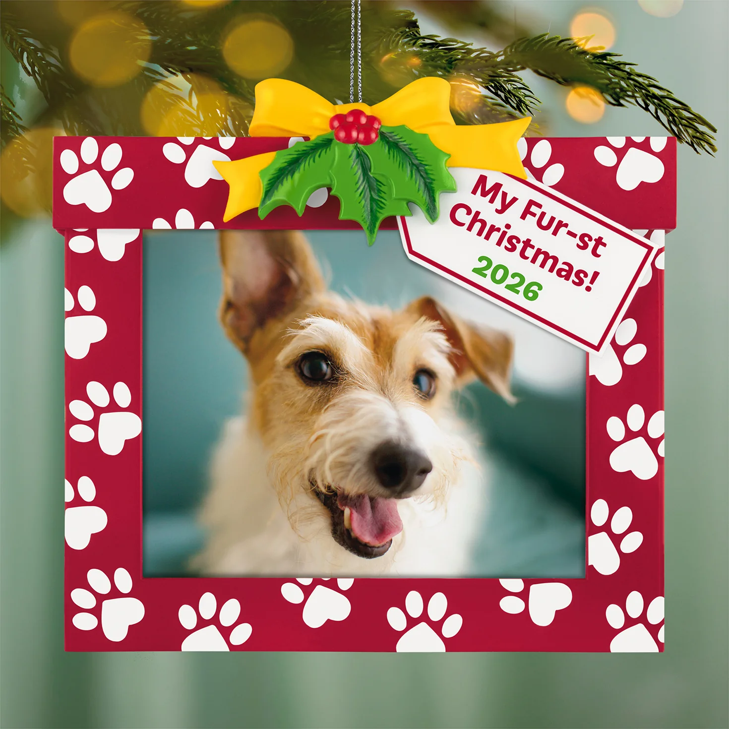 My Fur-st Christmas 2026 Photo Frame — 2026 Hallmark Keepsake Christmas Ornament - Image 2