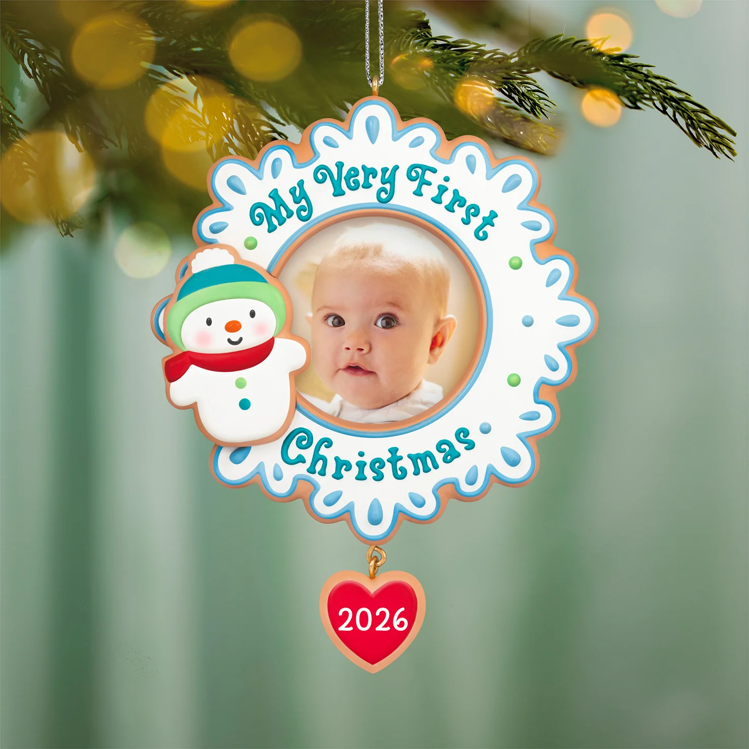 My Very First Christmas 2026 Photo Frame — 2026 Hallmark Keepsake Christmas Ornament - Image 2