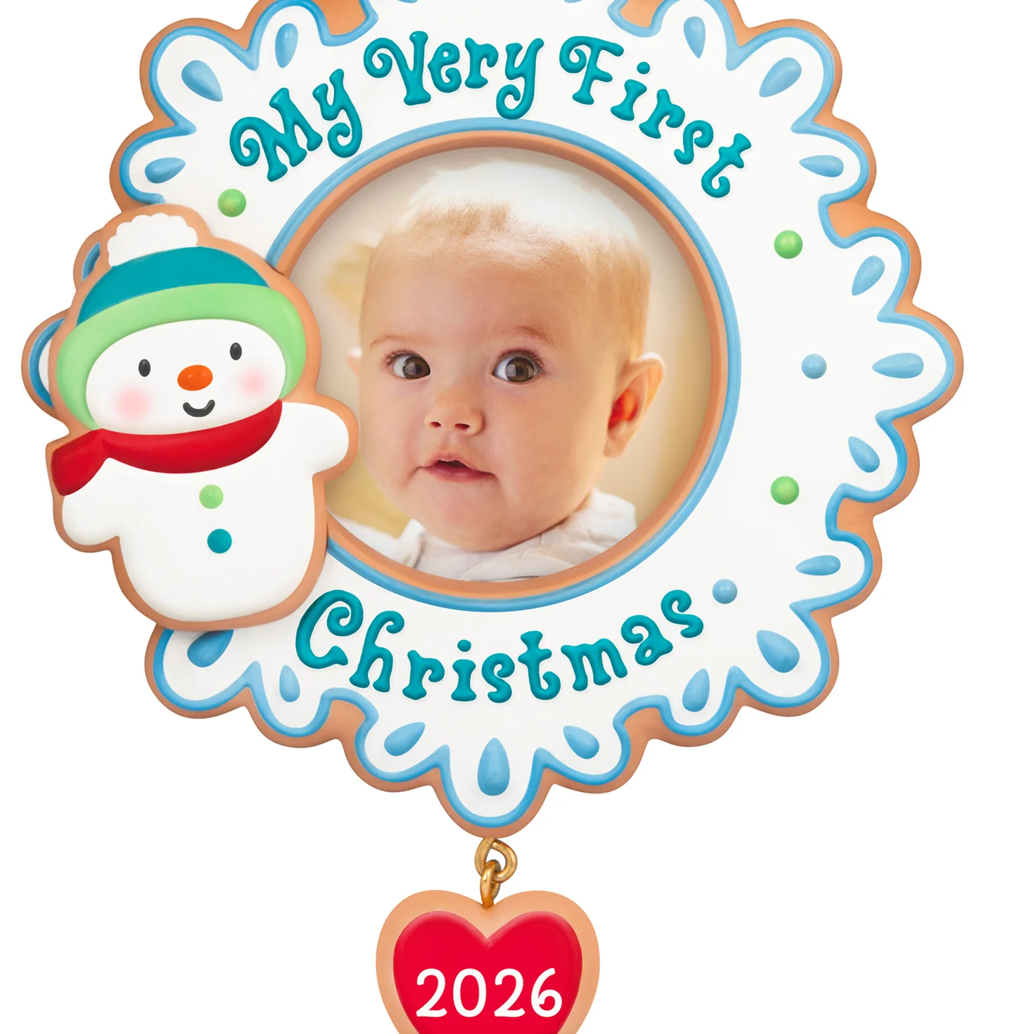 My Very First Christmas 2026 Photo Frame — 2026 Hallmark Keepsake Christmas Ornament - Image 4