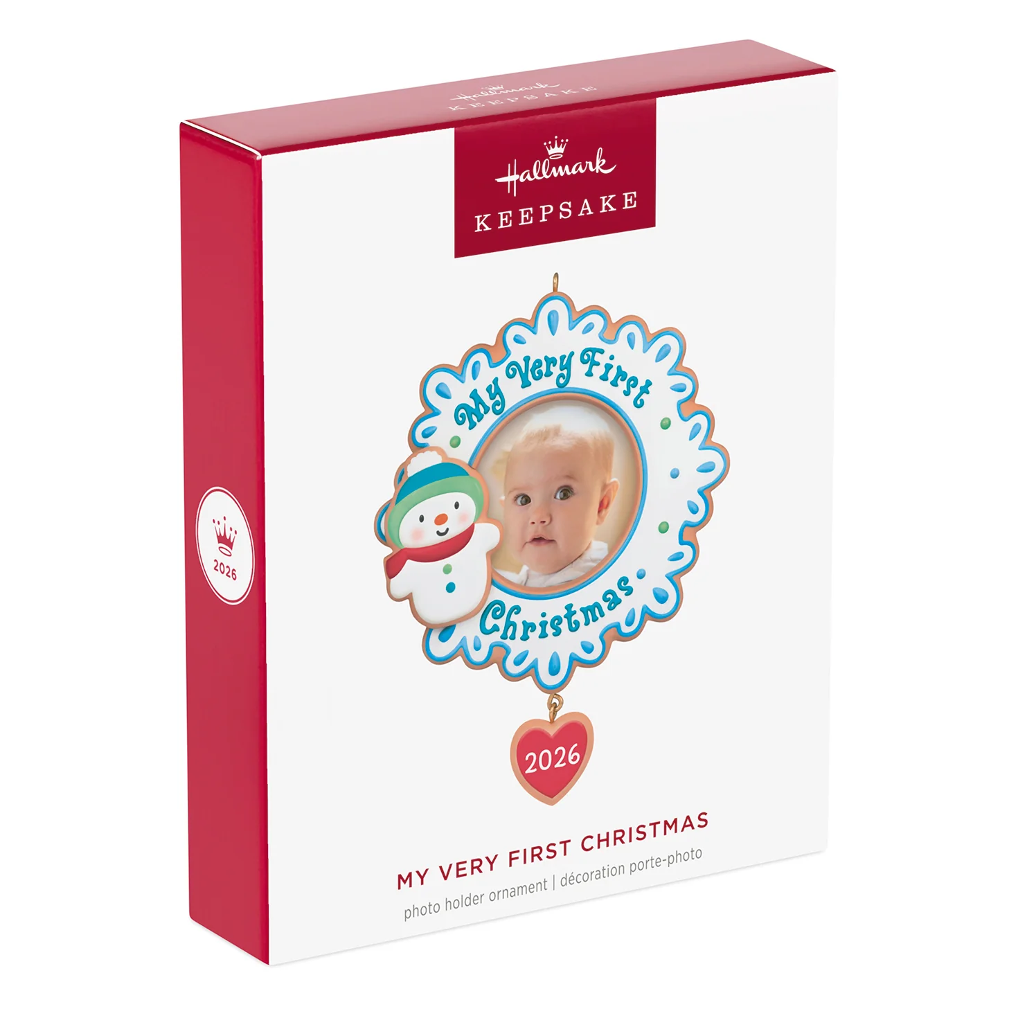 My Very First Christmas 2026 Photo Frame — 2026 Hallmark Keepsake Christmas Ornament - Image 7