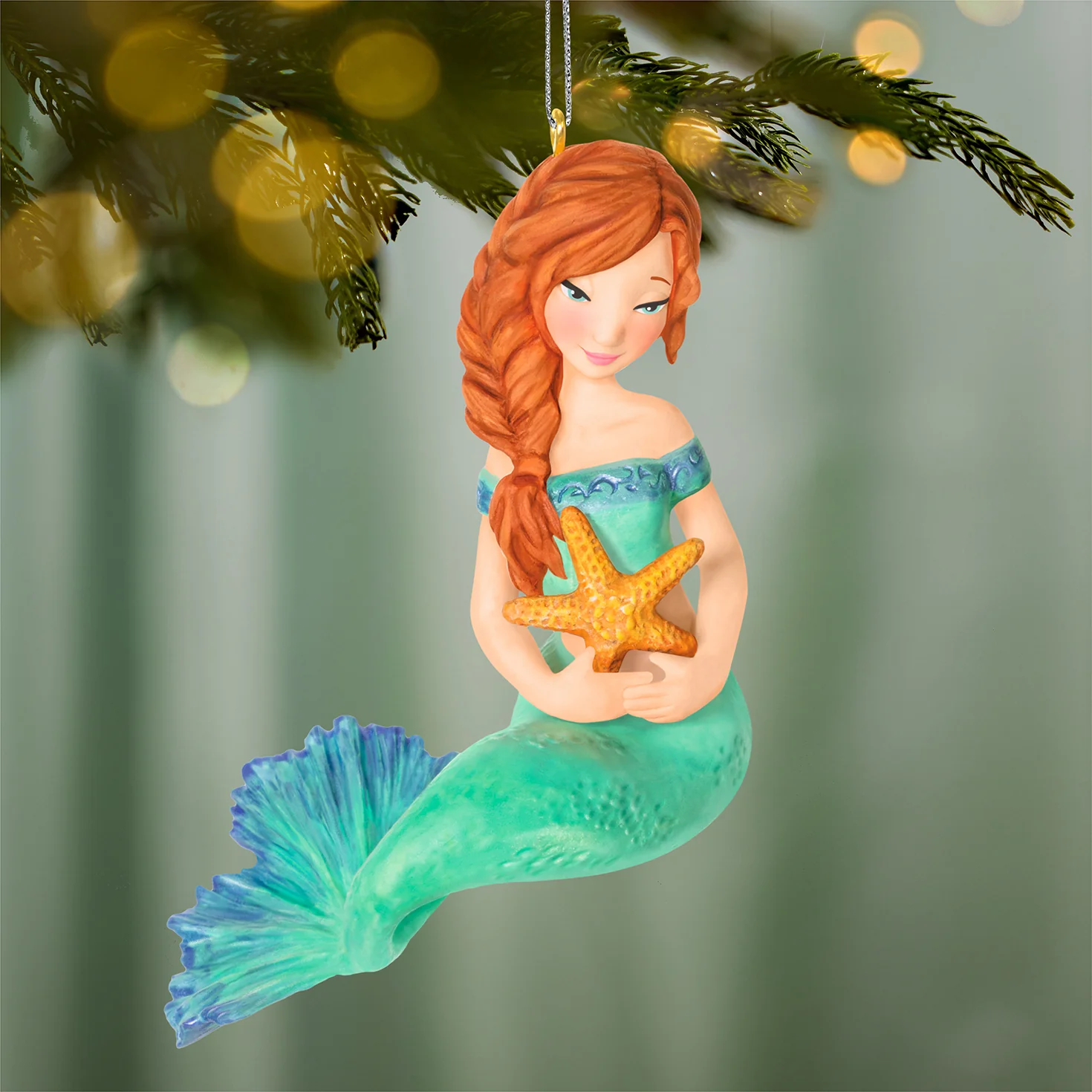 Mythical Mermaids, 4th in the Series — 2026 Hallmark Keepsake Christmas Ornament - Image 2