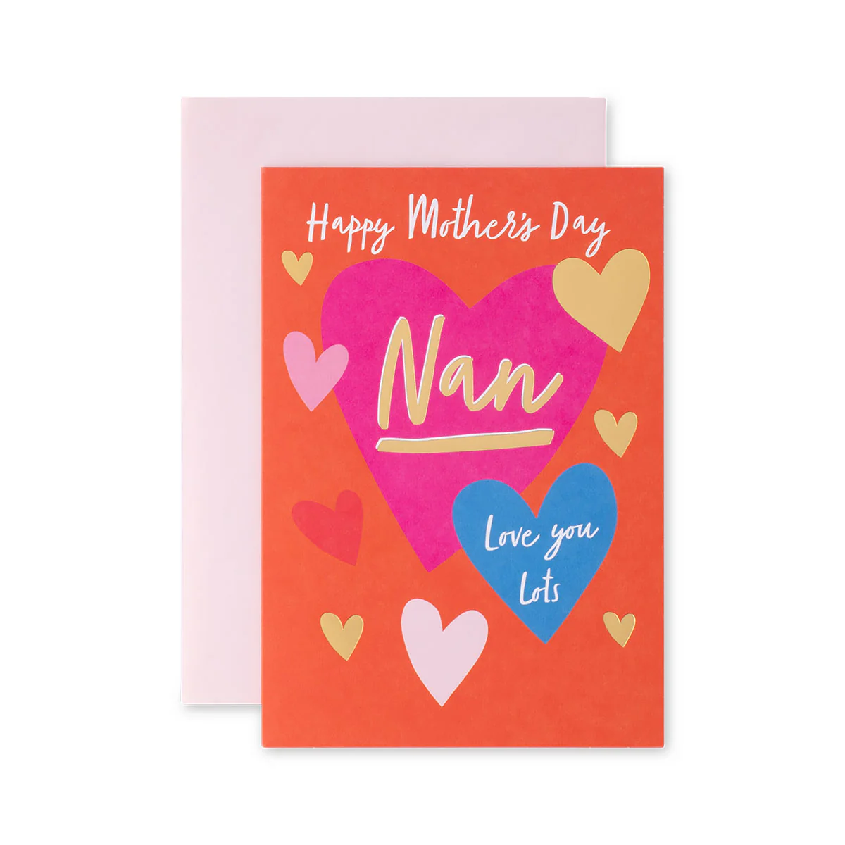 Hallmark Mother's Day Card - Nan Pink Heart - Image 3