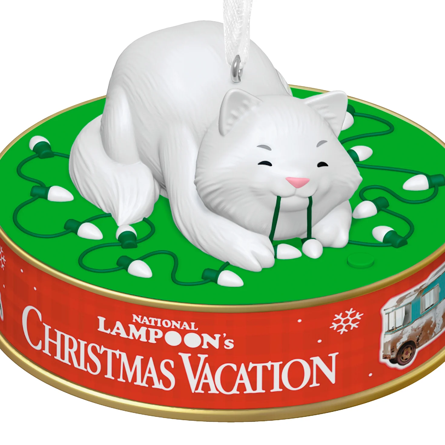 National Lampoon's Christmas Vacation™ Nine Lives Spent With Light and Sound — 2026 Hallmark Keepsake Christmas Ornament - Image 4