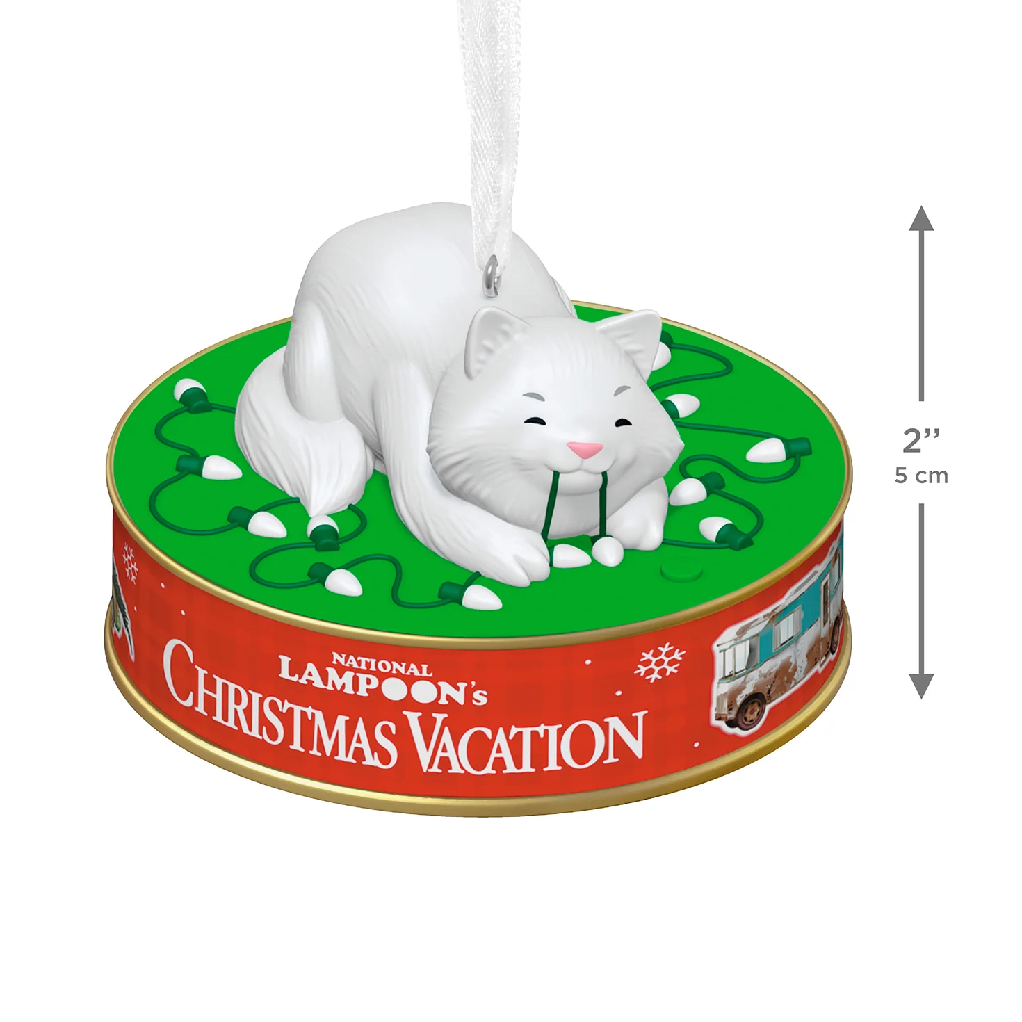 National Lampoon's Christmas Vacation™ Nine Lives Spent With Light and Sound — 2026 Hallmark Keepsake Christmas Ornament - Image 6