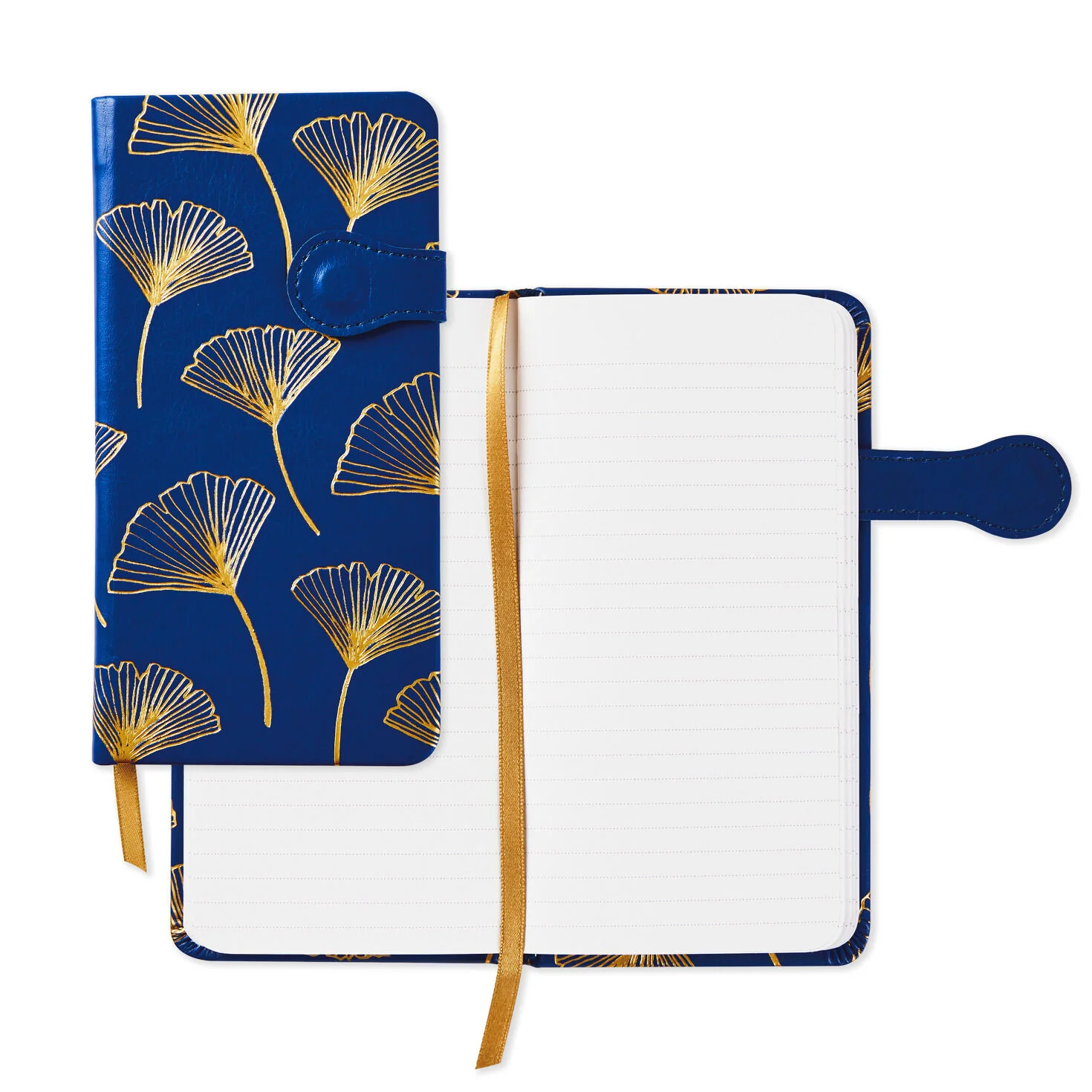 Hardcover Slim Journal - Gingko Leaves - Image 2
