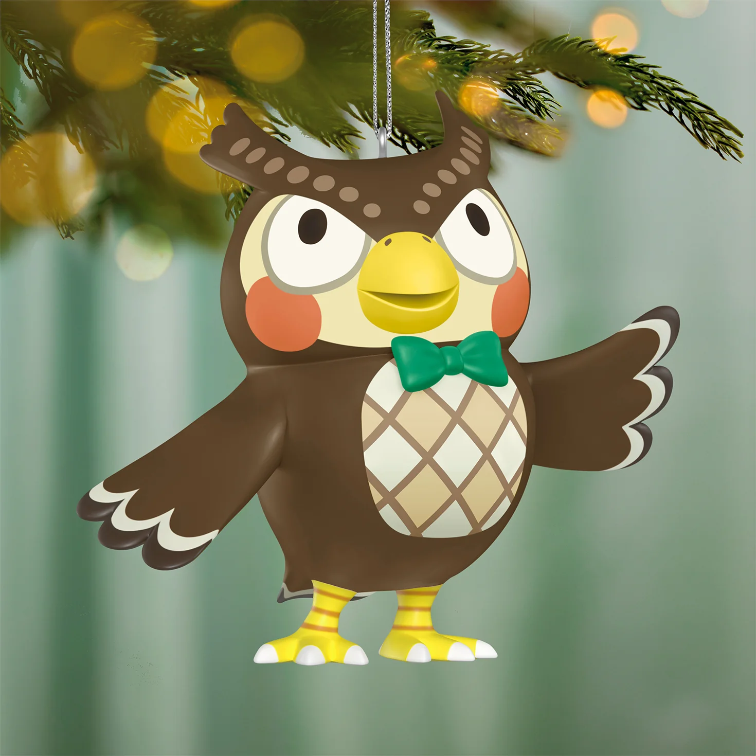 Nintendo Animal Crossing™ Blathers — 2026 Hallmark Keepsake Christmas Ornament - Image 2