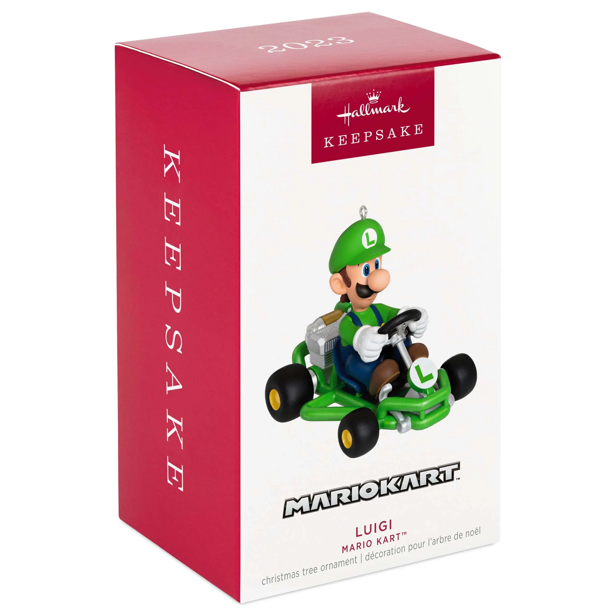 Nintendo Mario Kart, Luigi — Hallmark Keepsake Christmas Ornament - Image 4