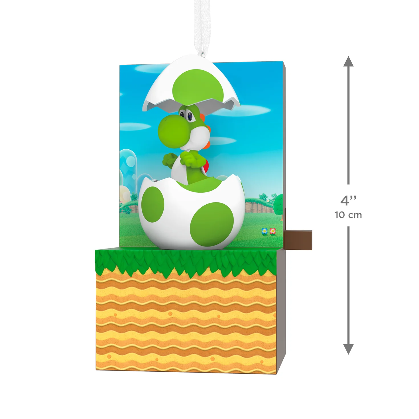 Nintendo Super Mario™ It's Yoshi! With Sound and Motion — 2026 Hallmark Keepsake Christmas Ornament - Image 6