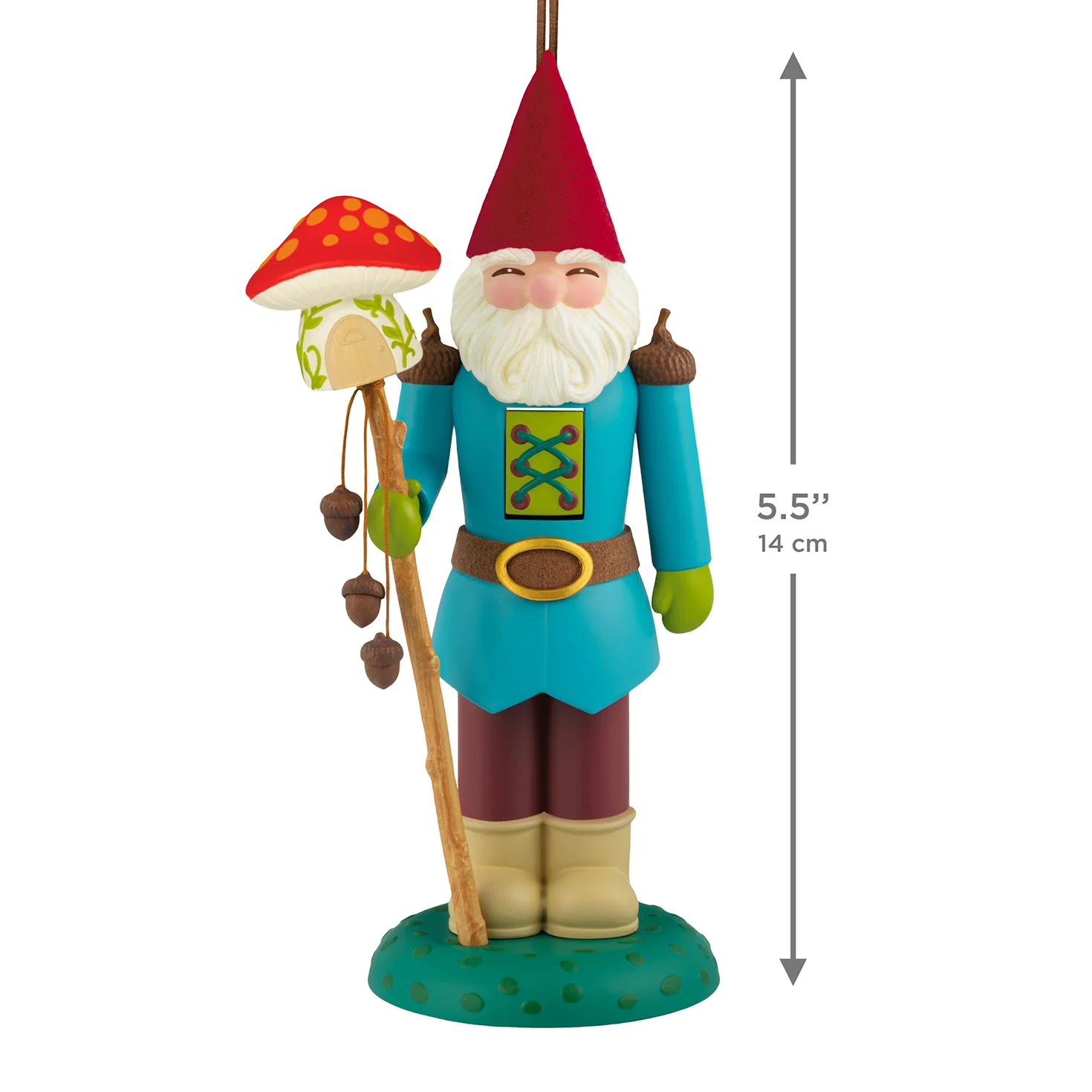 Noble Nutcrackers Lord of Gnomeshire, 8th in the Series — 2026 Hallmark Keepsake Christmas Ornament - Image 6