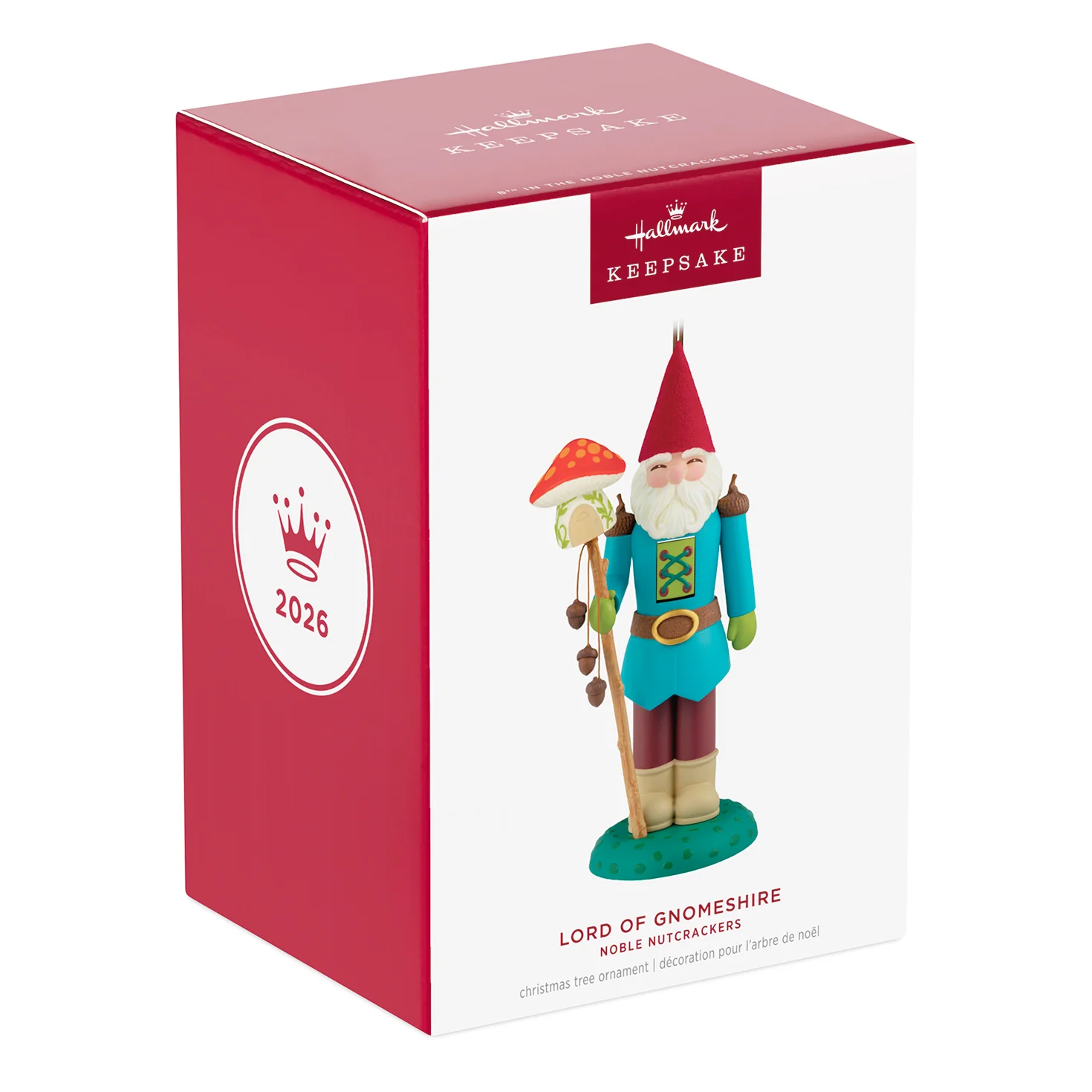 Noble Nutcrackers Lord of Gnomeshire, 8th in the Series — 2026 Hallmark Keepsake Christmas Ornament - Image 7