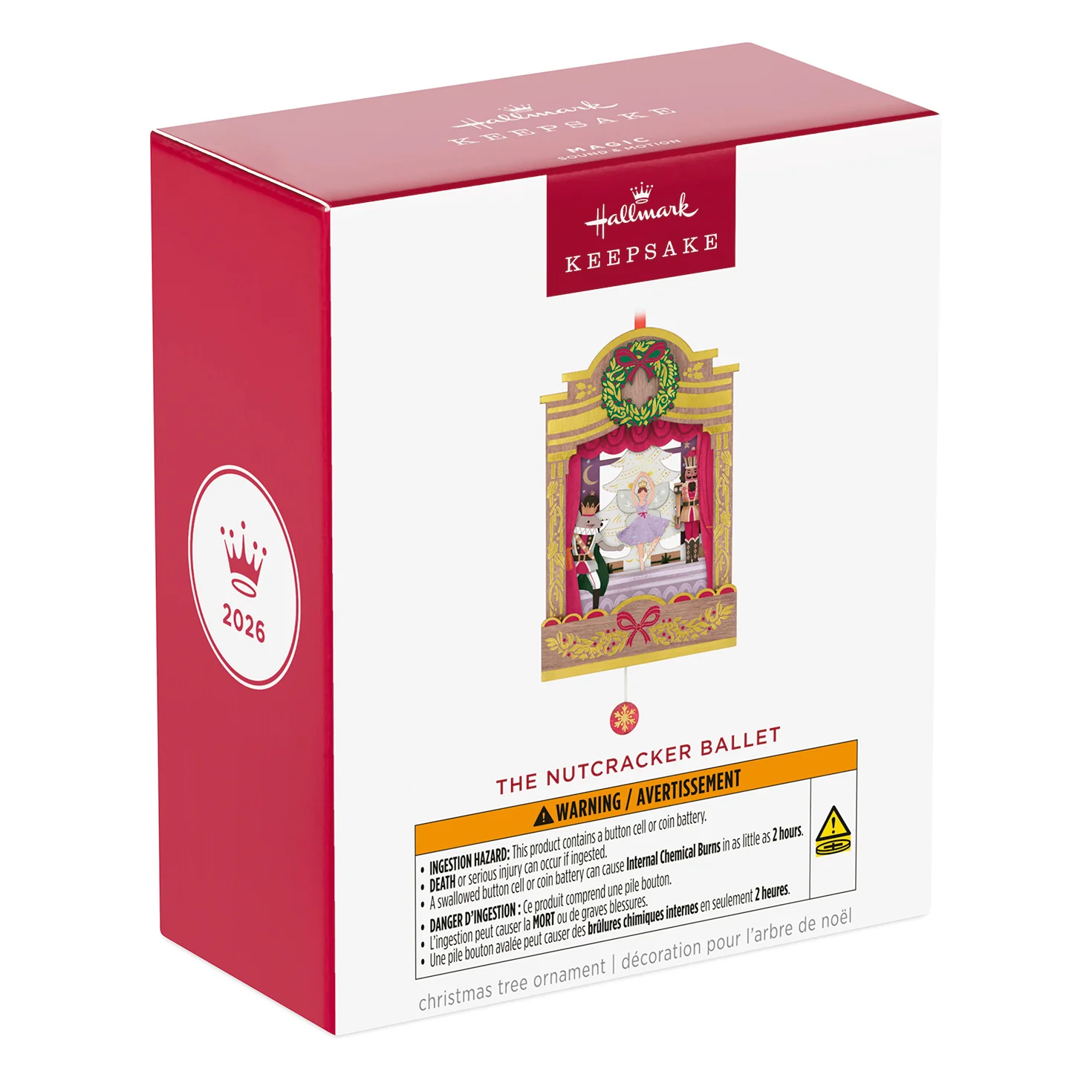 The Nutcracker Ballet Musical With Motion, Papercraft — 2026 Hallmark Keepsake Christmas Ornament - Image 7