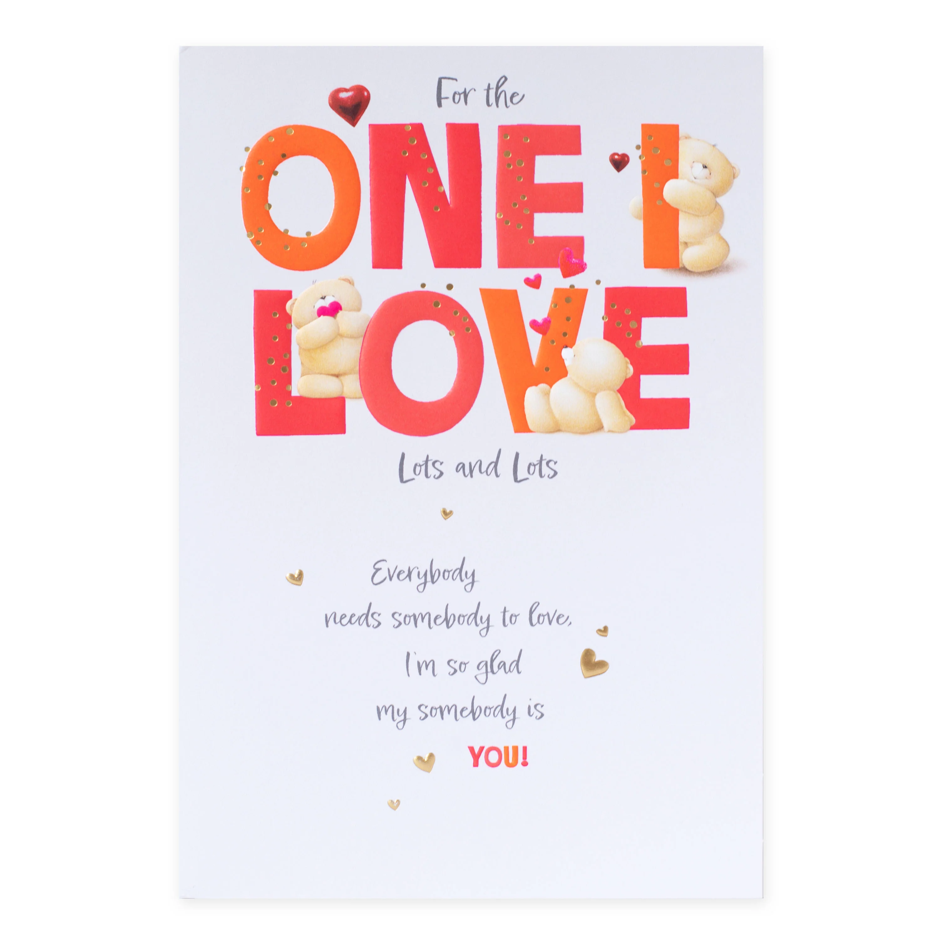 Hallmark Forever Friends Birthday Card - One I Love
