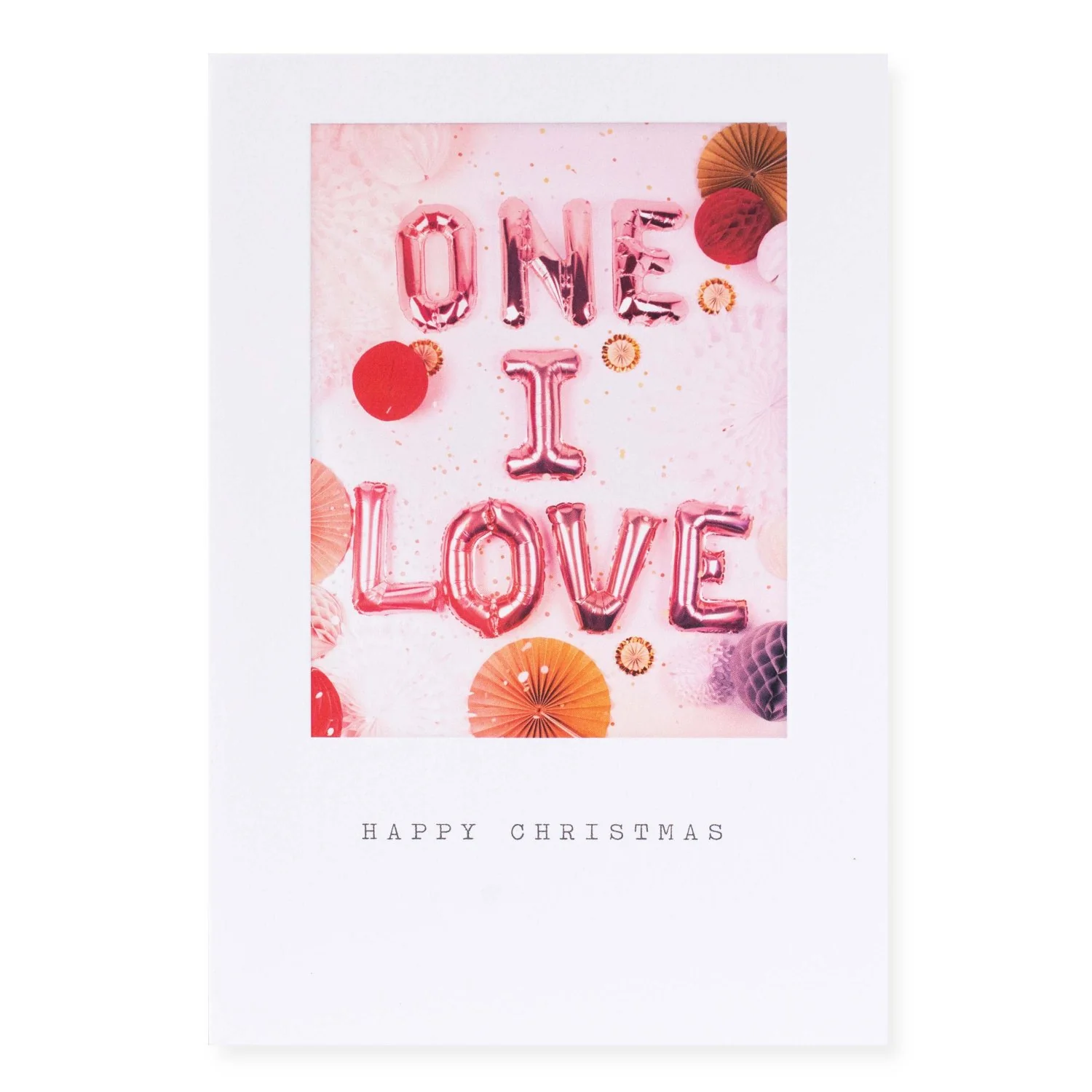 Hallmark Christmas Card For One I Love - Celebrate & Enjoy
