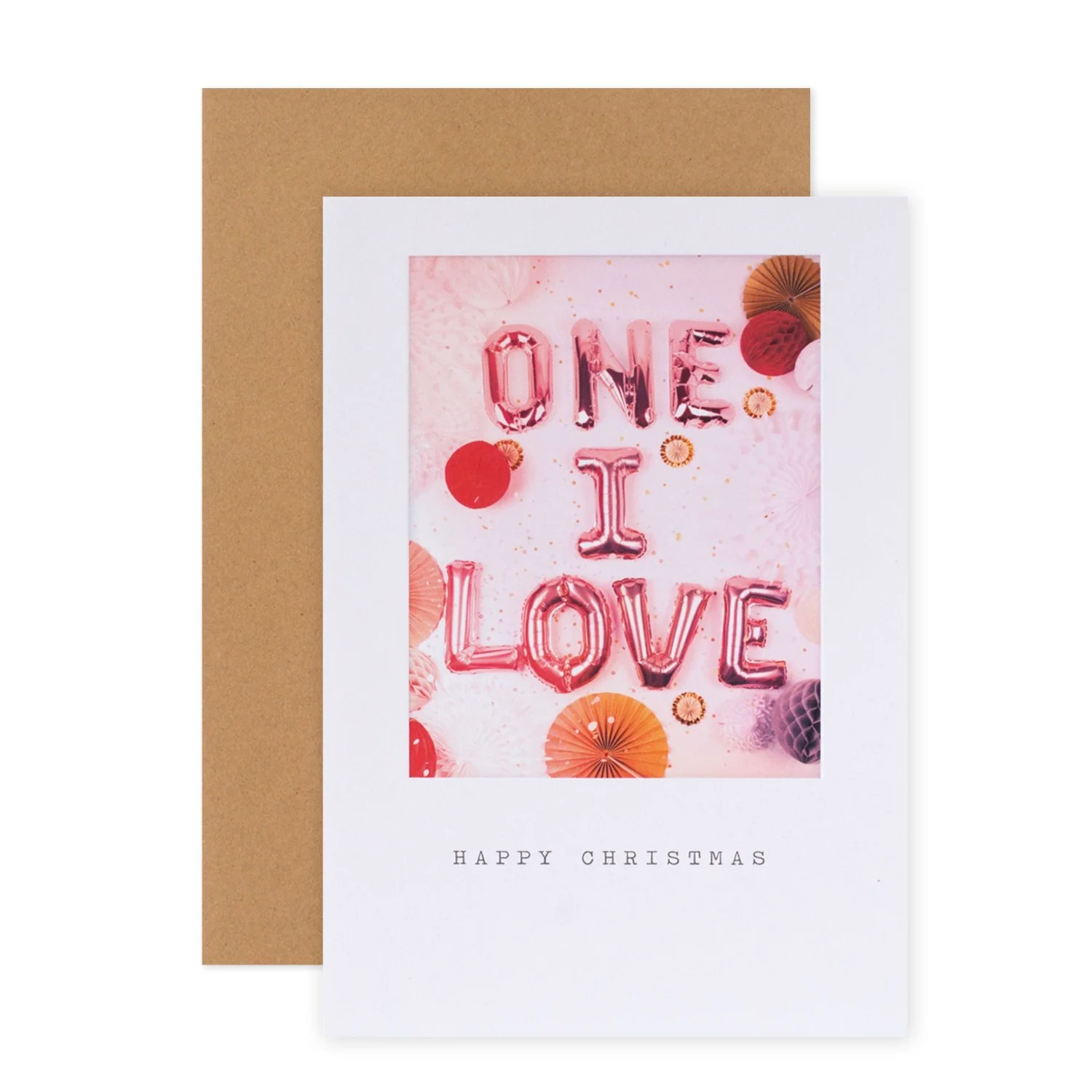 Hallmark Christmas Card For One I Love - Celebrate & Enjoy - Image 3