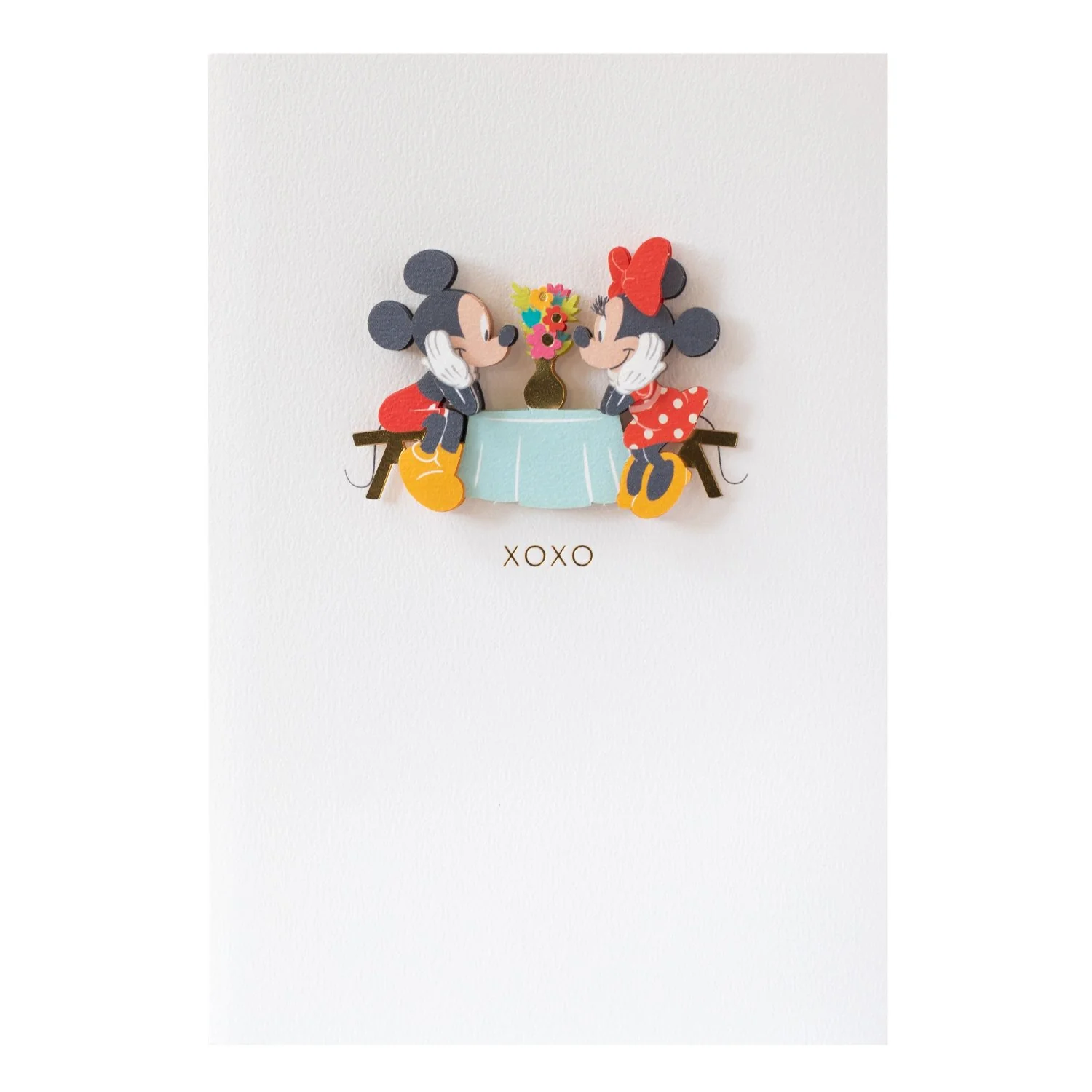 Hallmark Signature Disney Greeting Card - Mickey Mouse & Minnie Mouse