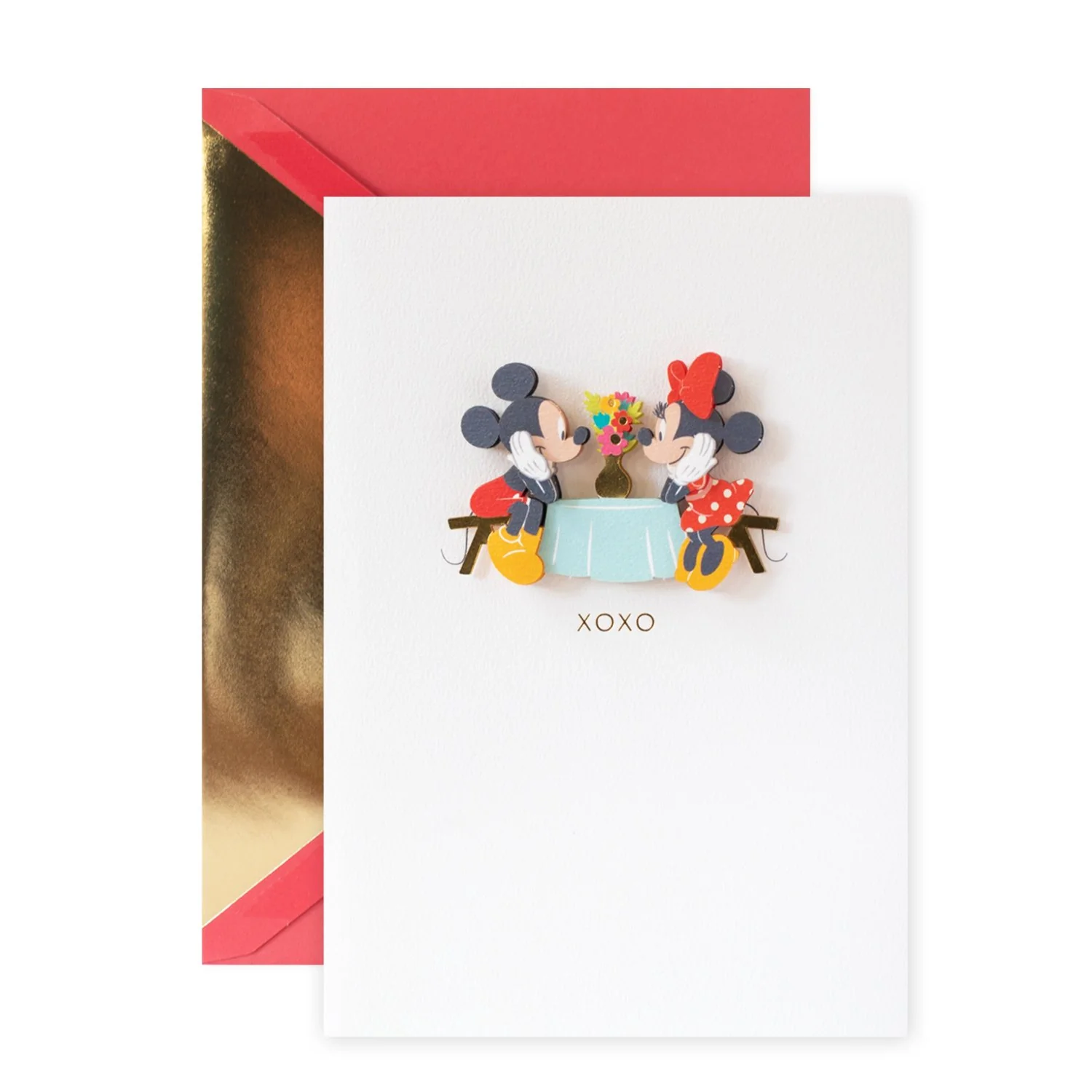 Hallmark Signature Disney Greeting Card - Mickey Mouse & Minnie Mouse - Image 3