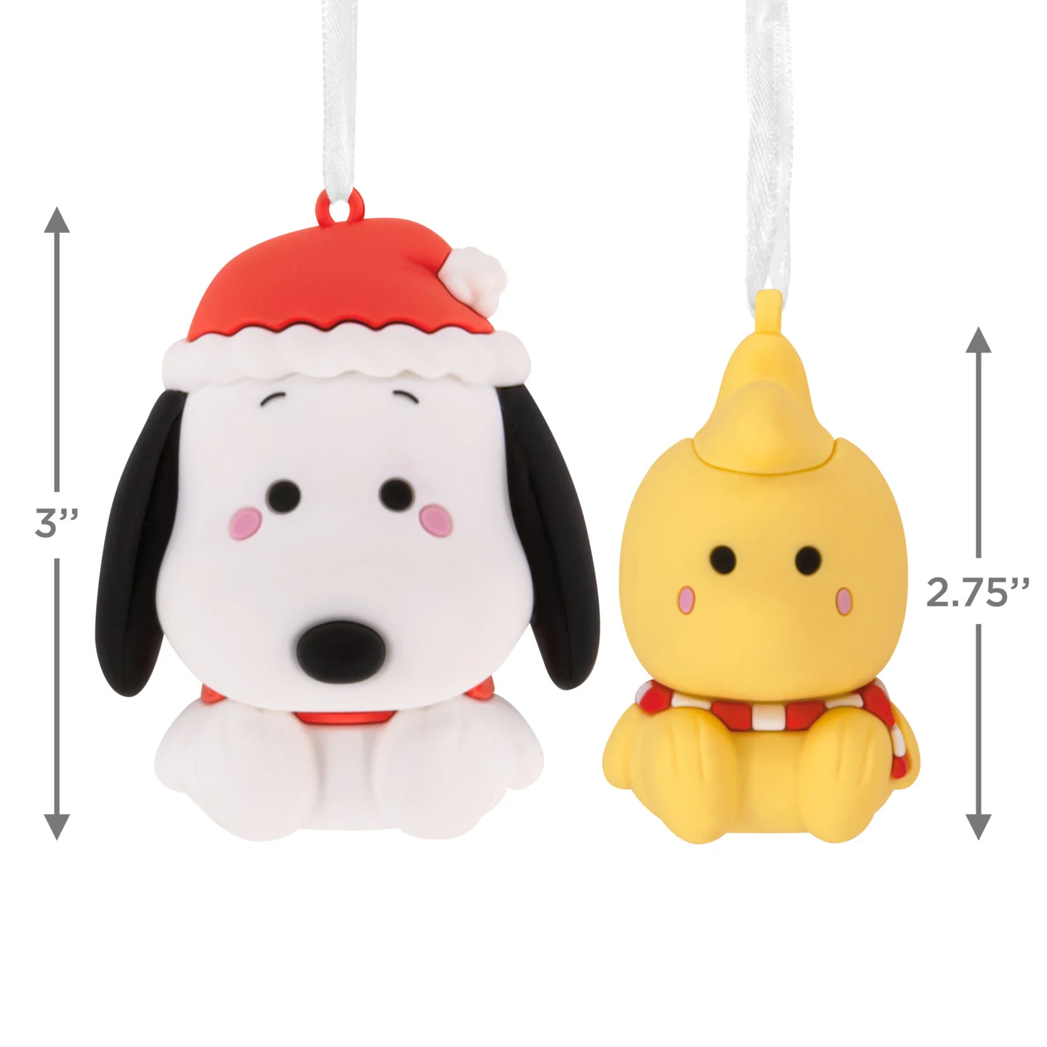 Peanuts® Better Together Holiday Snoopy and Woodstock — Hallmark Christmas Ornament - Image 6
