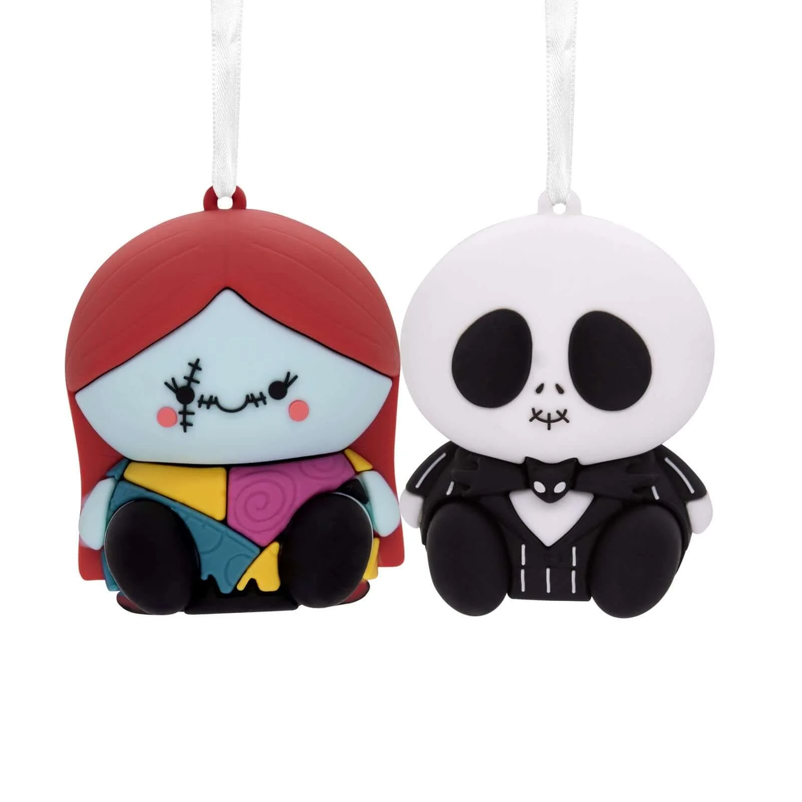 Better Together Disney Tim Burton's The Nightmare Before Christmas Jack and Sally Magnetic, Set of 2 - Hallmark Christmas Ornament