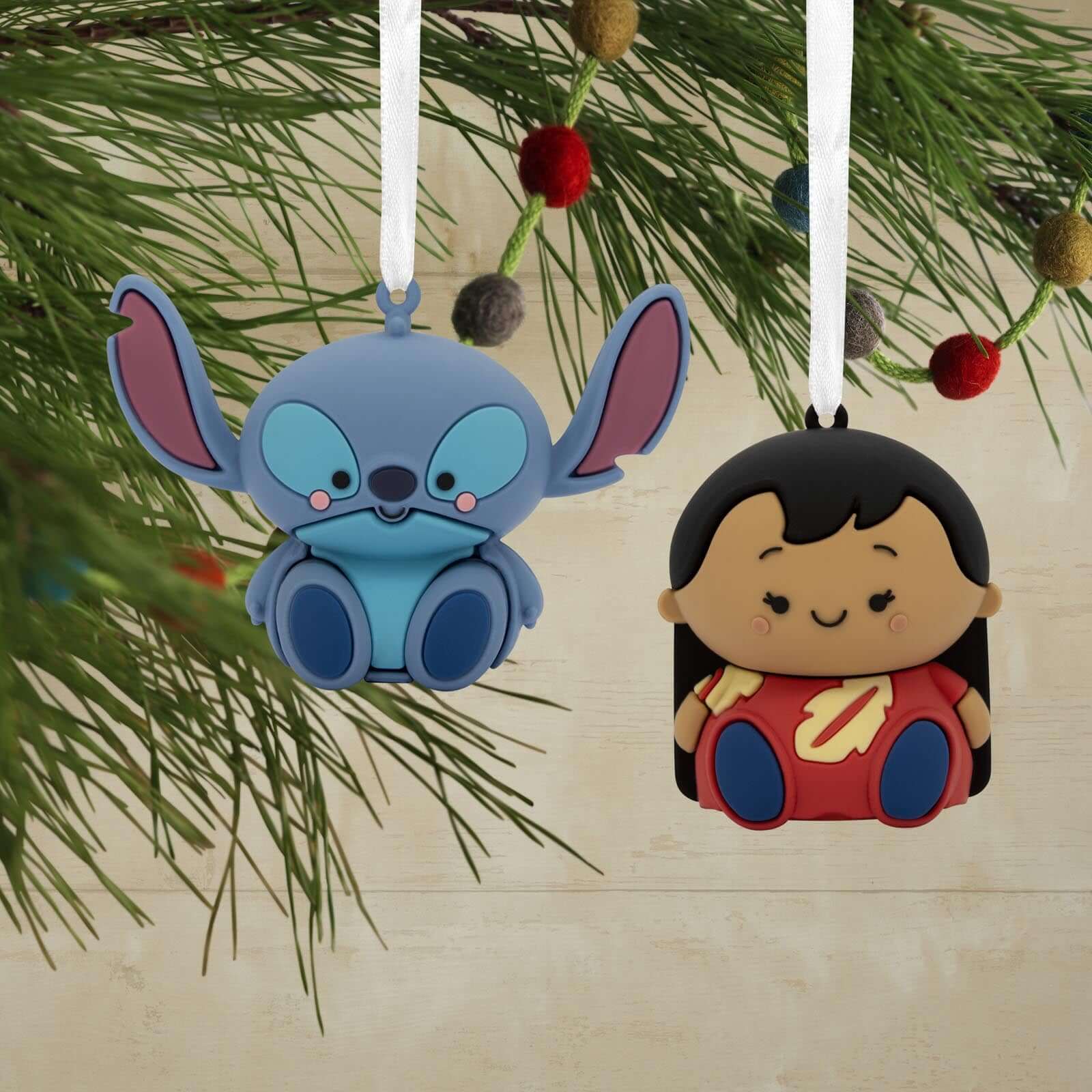 Better Together Disney Lilo & Stitch Magnetic, Set of 2 - Hallmark Christmas Ornament - Image 2