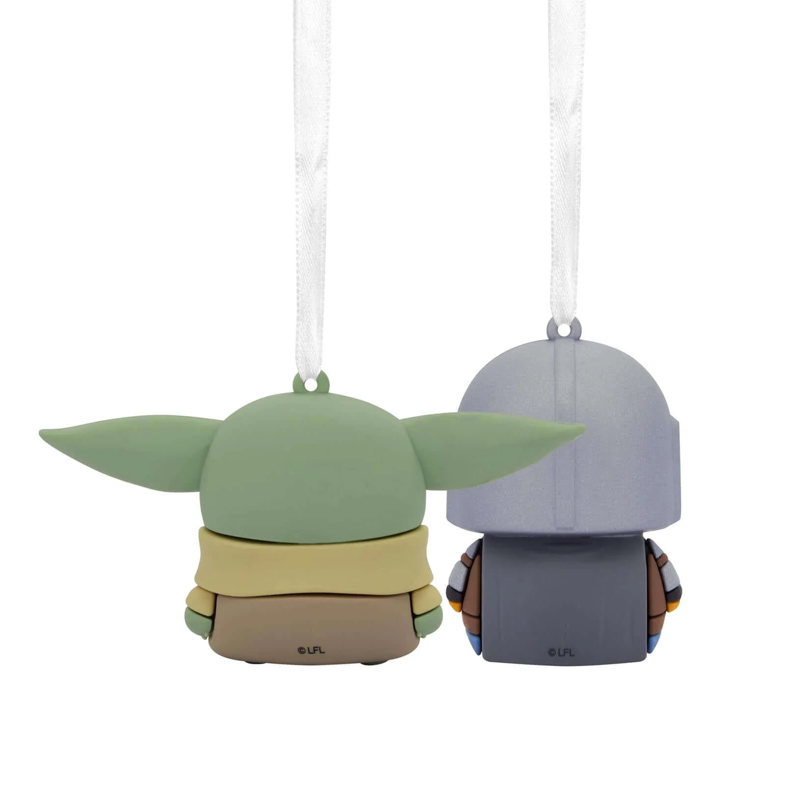 Better Together Star Wars™: The Mandalorian™ and Grogu™ Magnetic, Set of 2 - Hallmark Christmas Ornament - Image 3