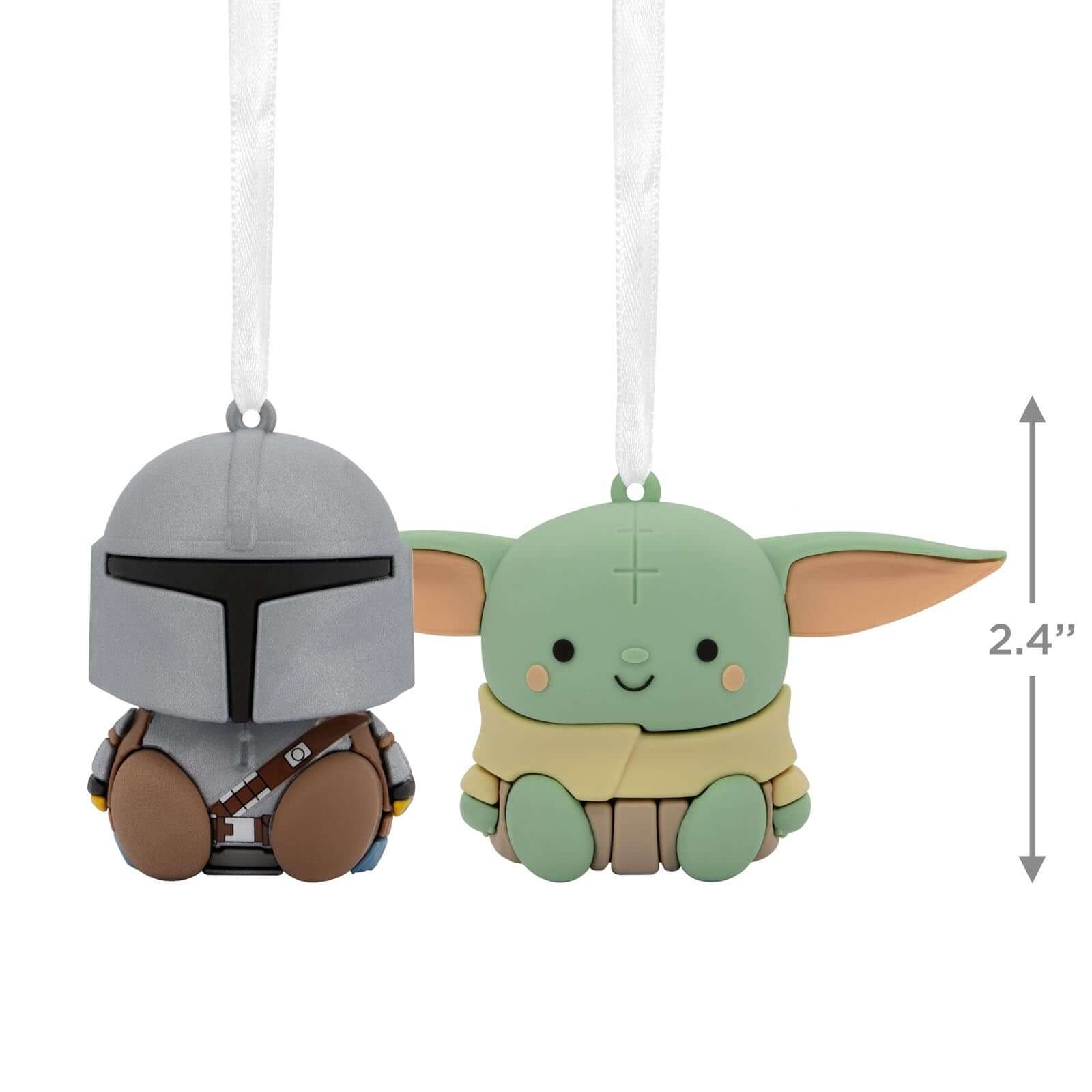 Better Together Star Wars™: The Mandalorian™ and Grogu™ Magnetic, Set of 2 - Hallmark Christmas Ornament - Image 4