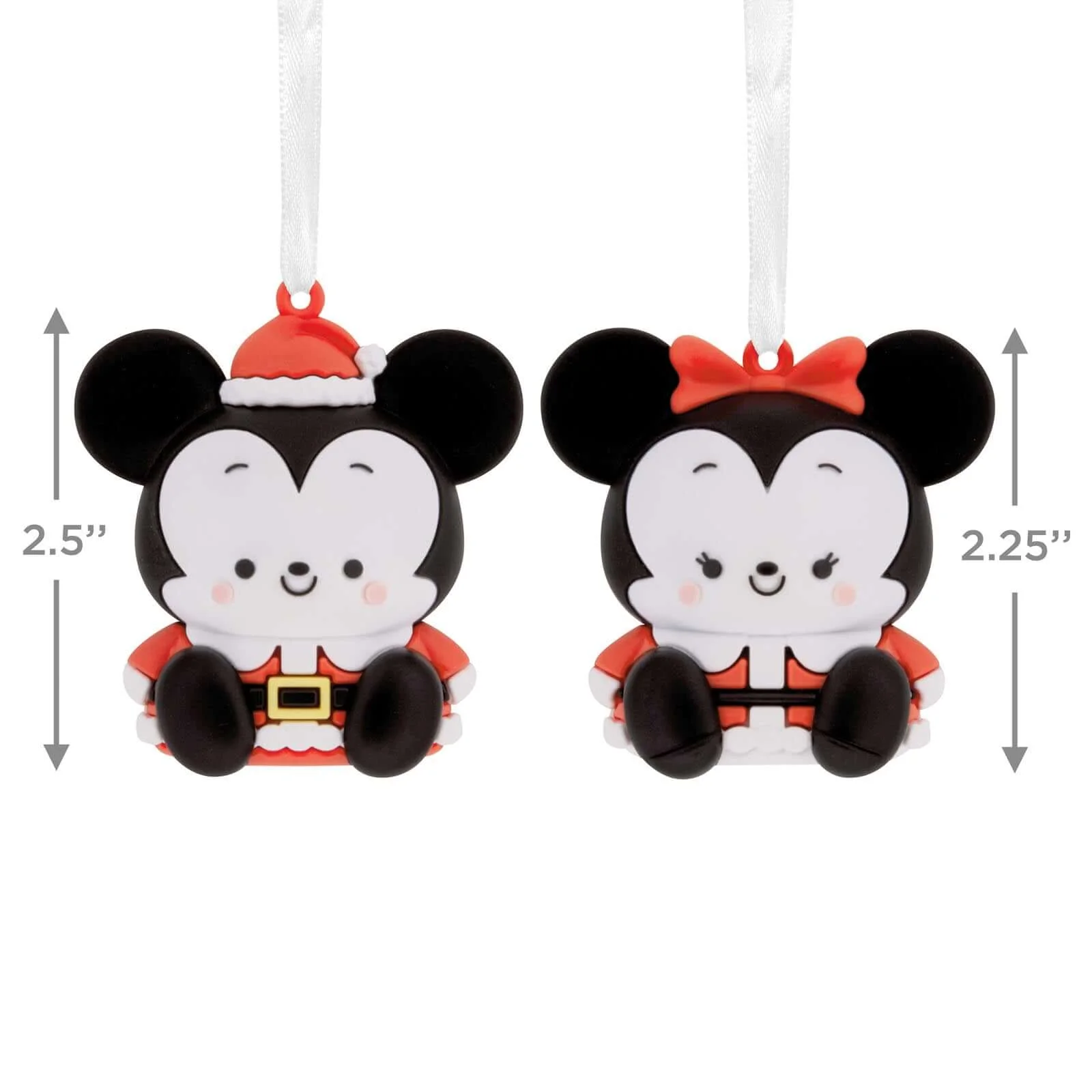 Better Together Disney Holiday Mickey and Minnie Magnetic, Set of 2 - Hallmark Christmas Ornament - Image 6