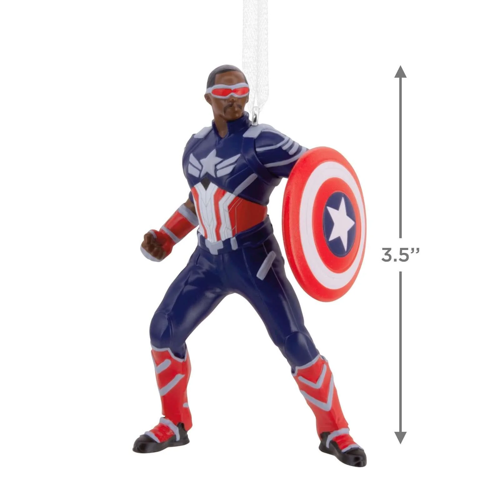 Marvel Studios Captain America: Brave New World Sam Wilson - Hallmark Christmas Ornament - Image 6