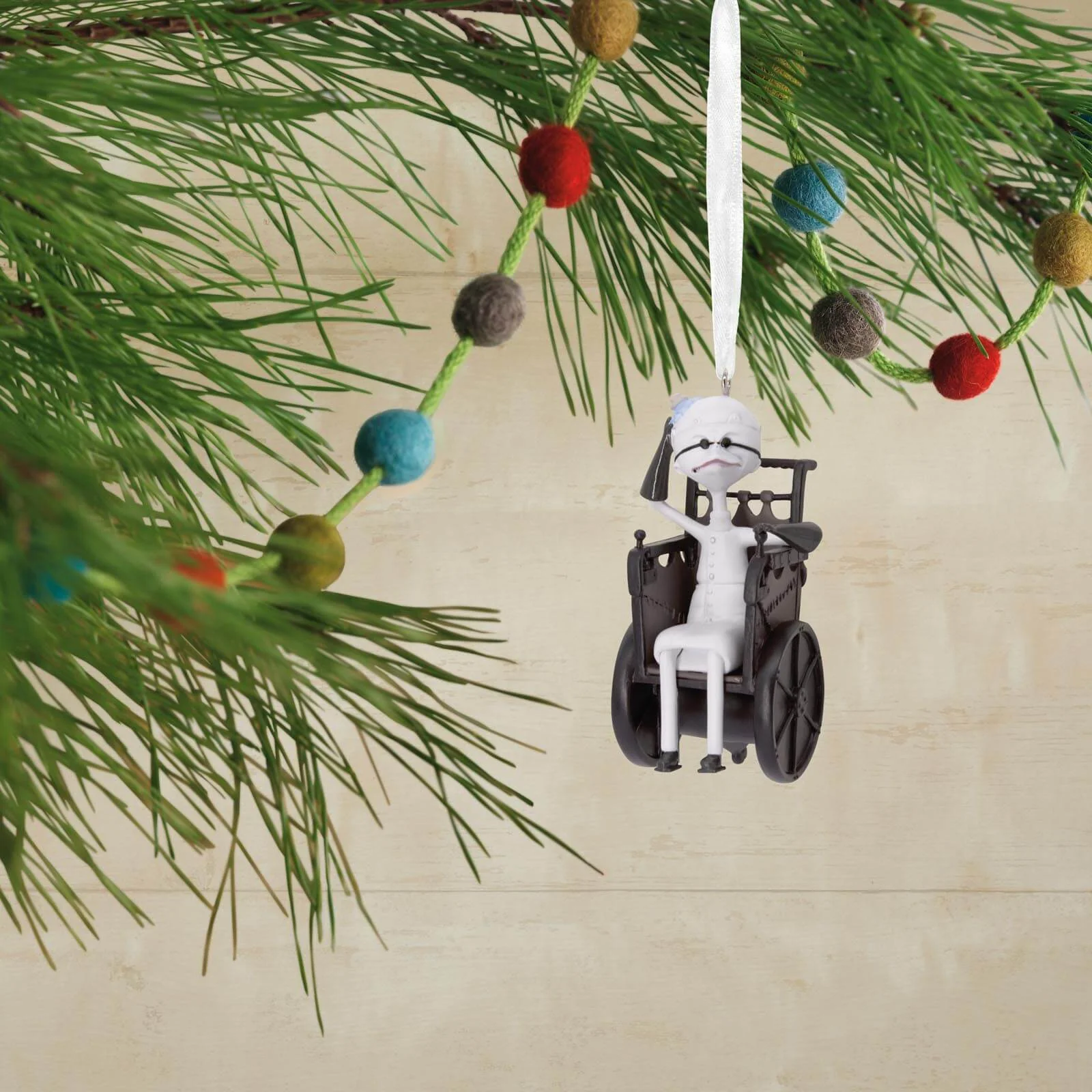 Disney Tim Burton's The Nightmare Before Christmas Dr. Finkelstein - Hallmark Christmas Ornament - Image 2