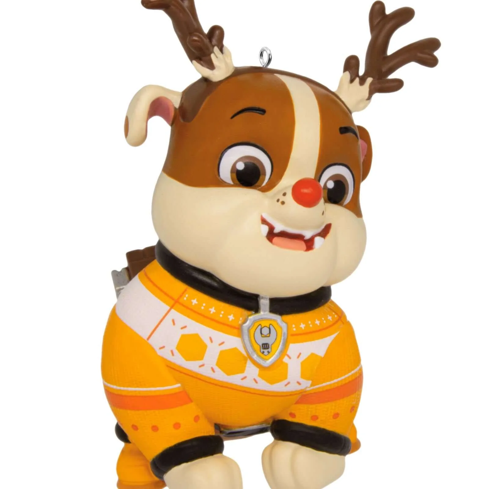 A Paw Patrol Christmas Holiday Rubble - Hallmark Christmas Ornament - Image 4